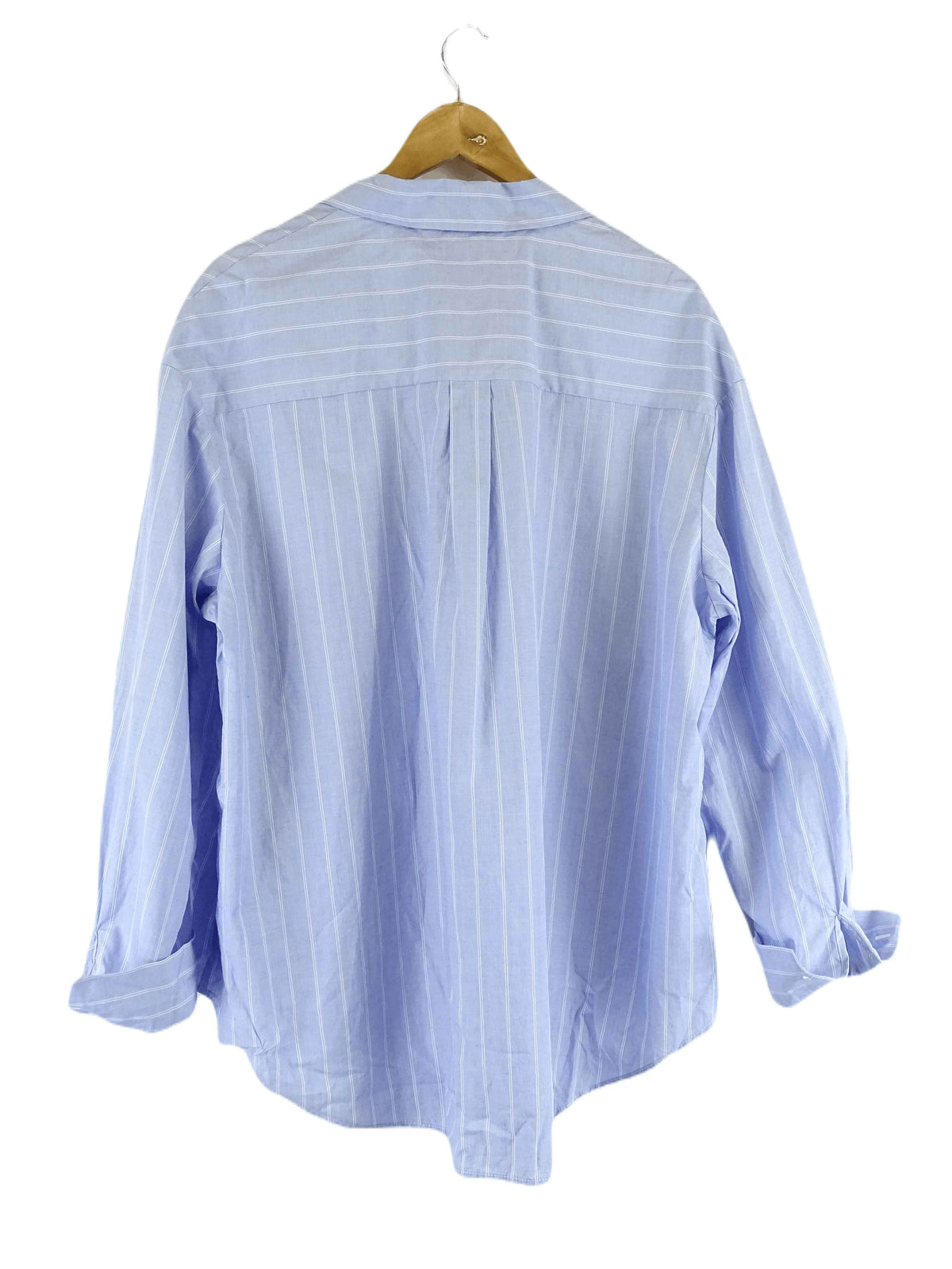 Forever New Blue Button Down Shirt 14