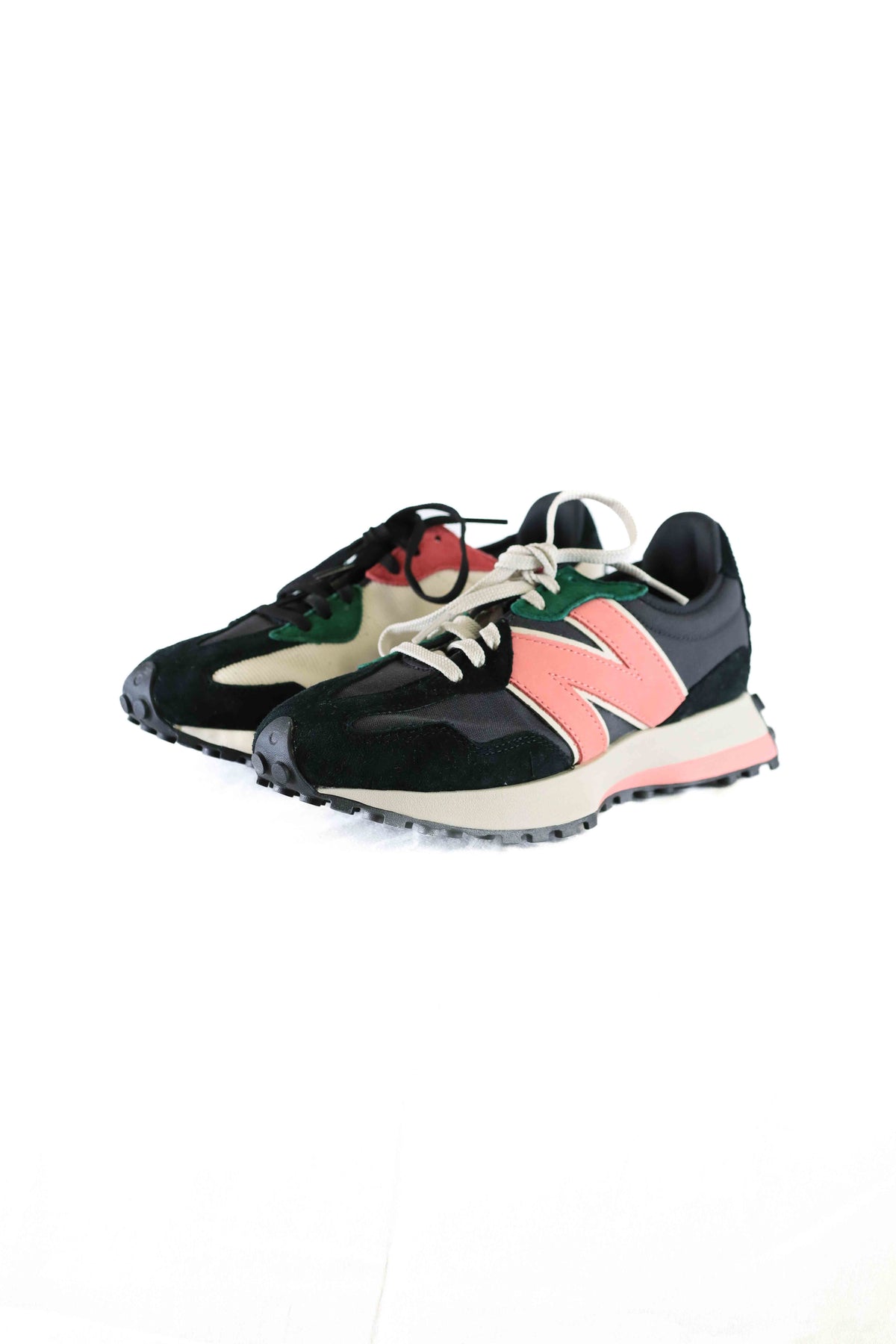 New Balance Black And Pink Sneakers 327 39.5
