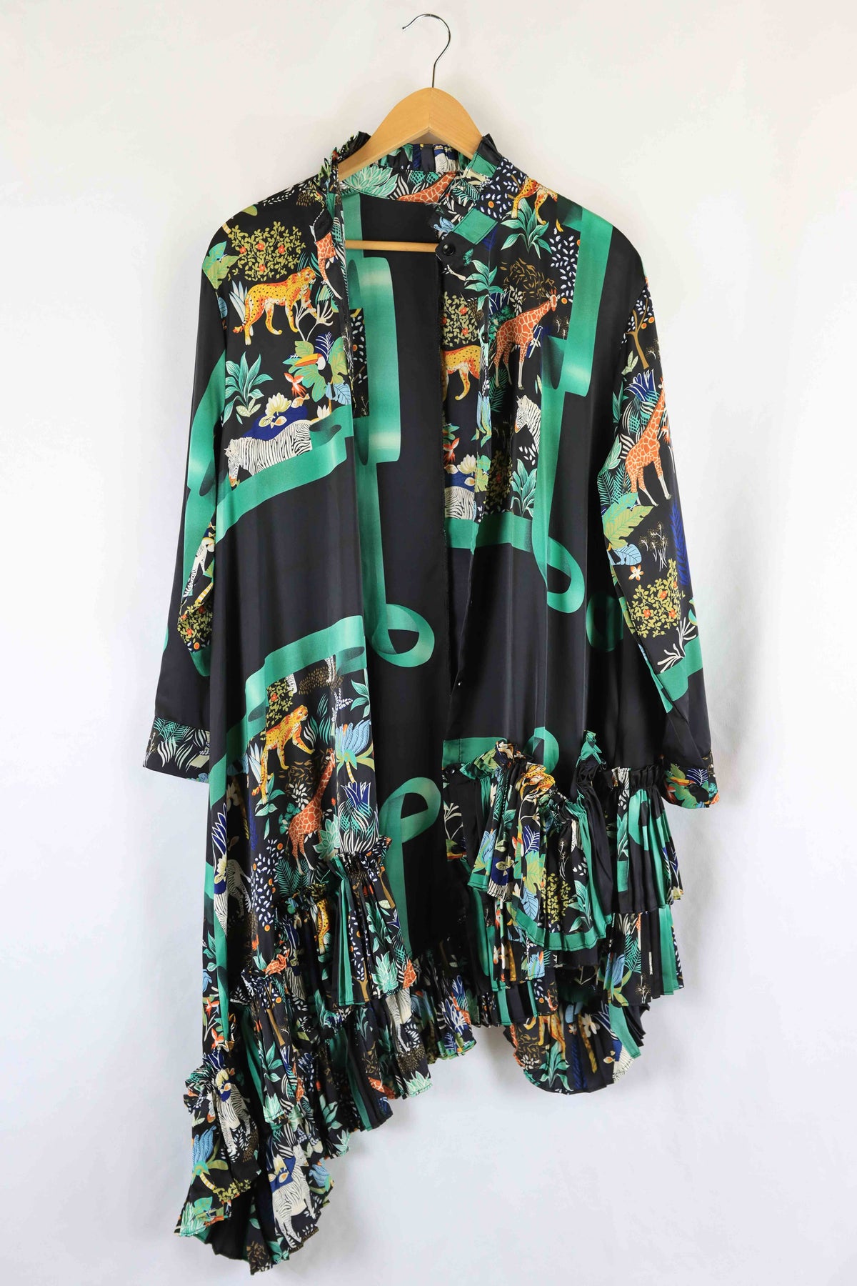 Runway Secret Green Tunic Dress S