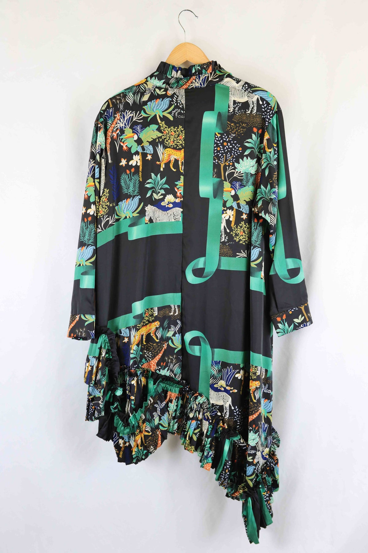 Runway Secret Green Tunic Dress S