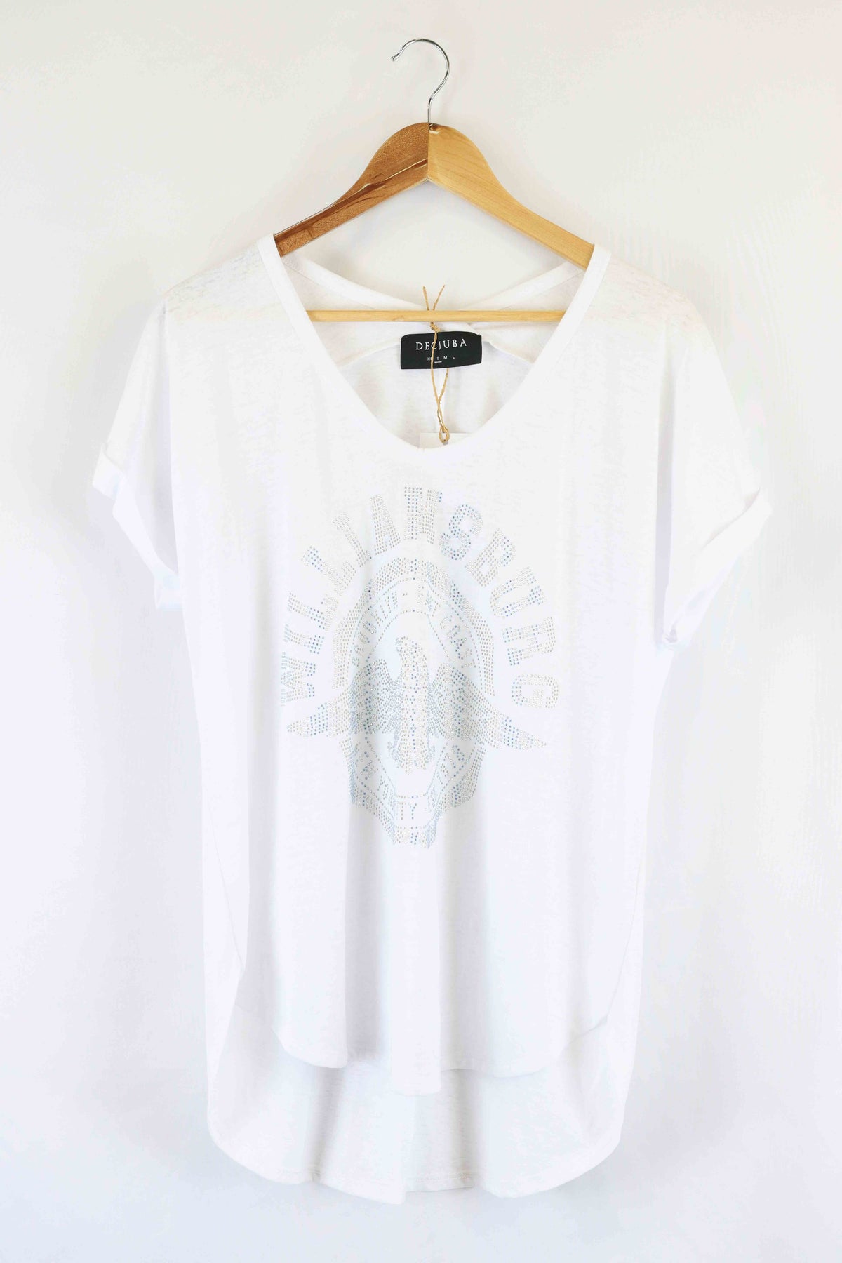 Decjuba White T-shirt S