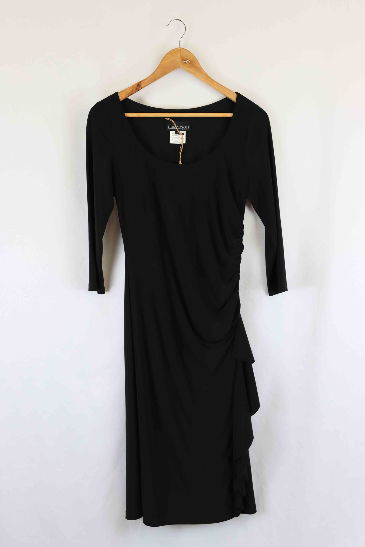 Frank Lyman Black Dress 8