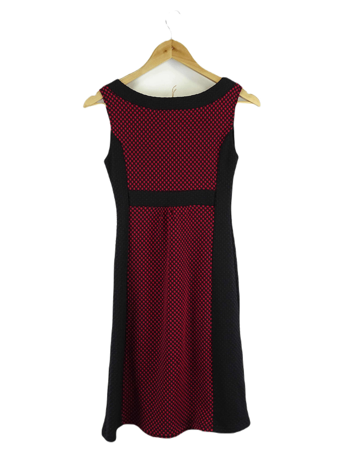 Rebecca Ruby Black and Red Mini Dress S