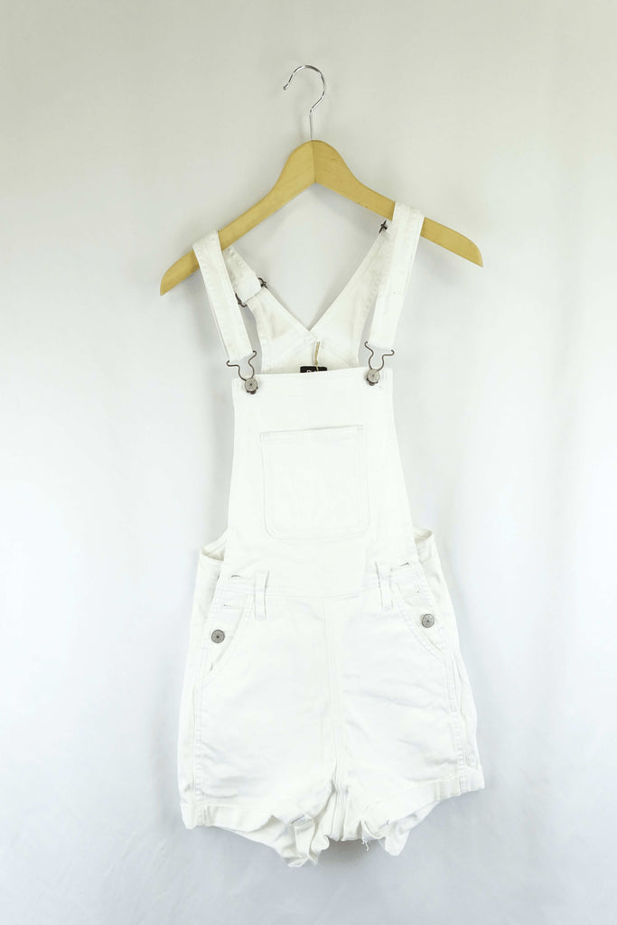 Riders White Denim Overalls Reluv Clothing Australia