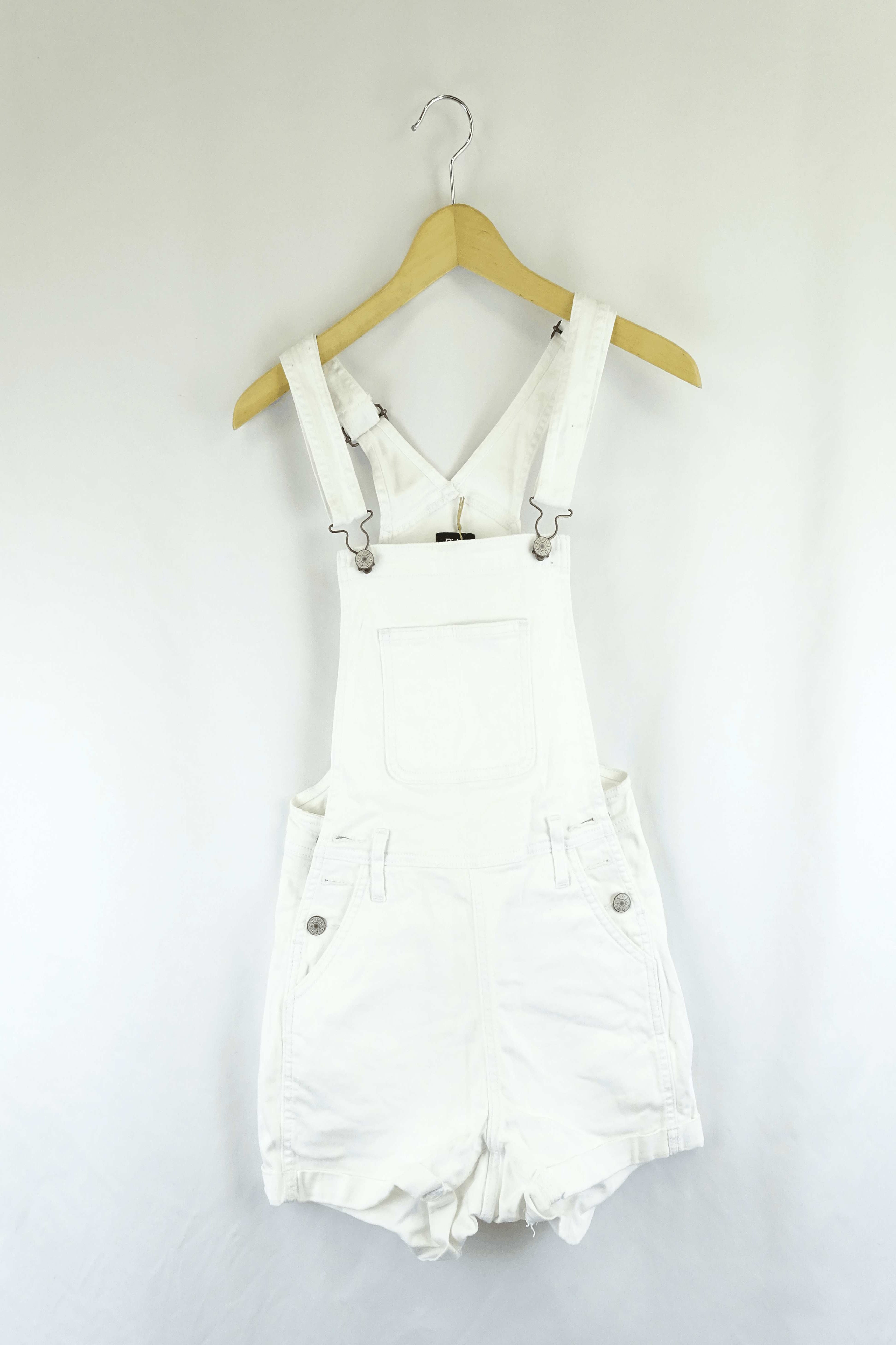 Riders White Denim Overalls Reluv Clothing Australia