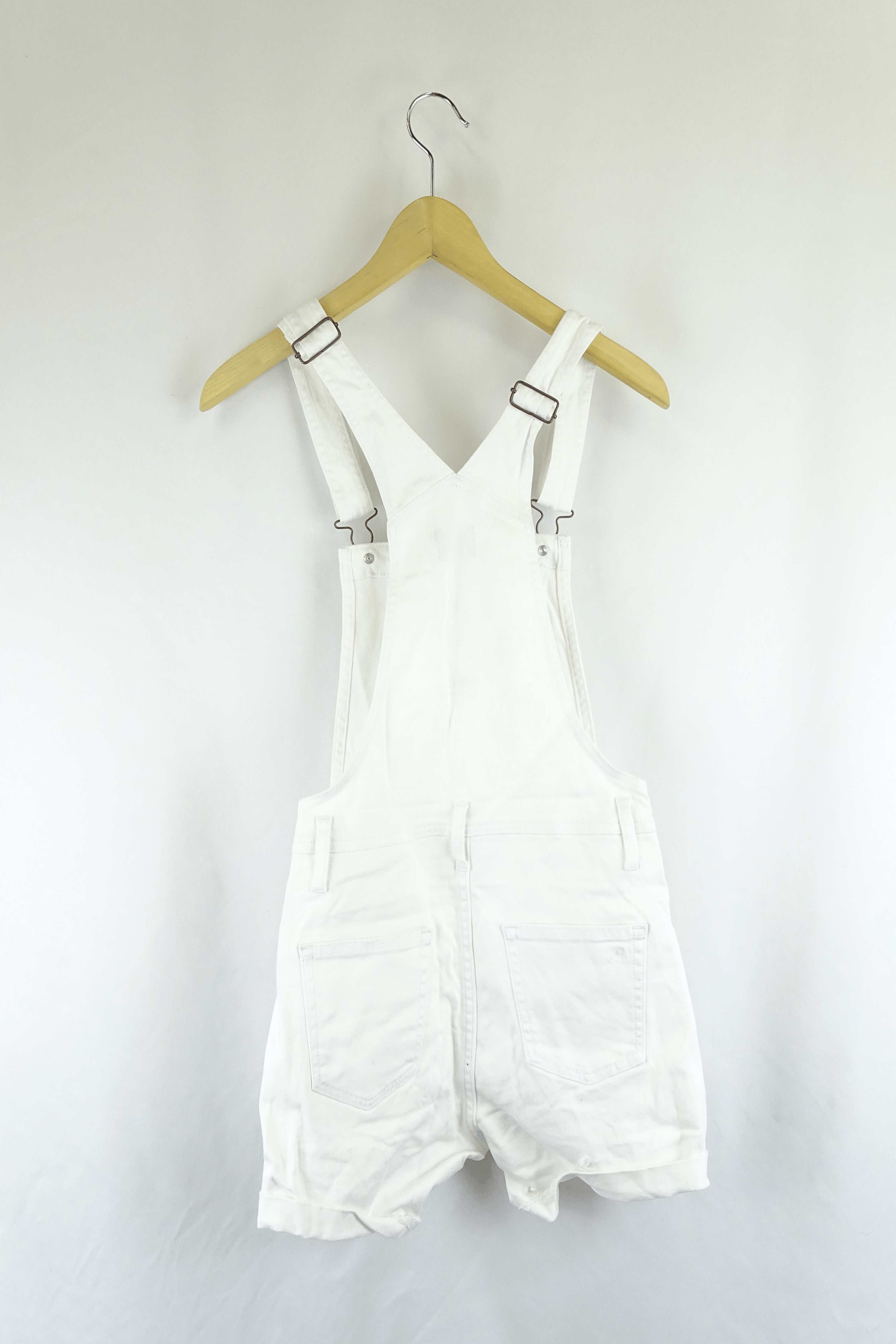 Riders White Denim Overalls Reluv Clothing Australia
