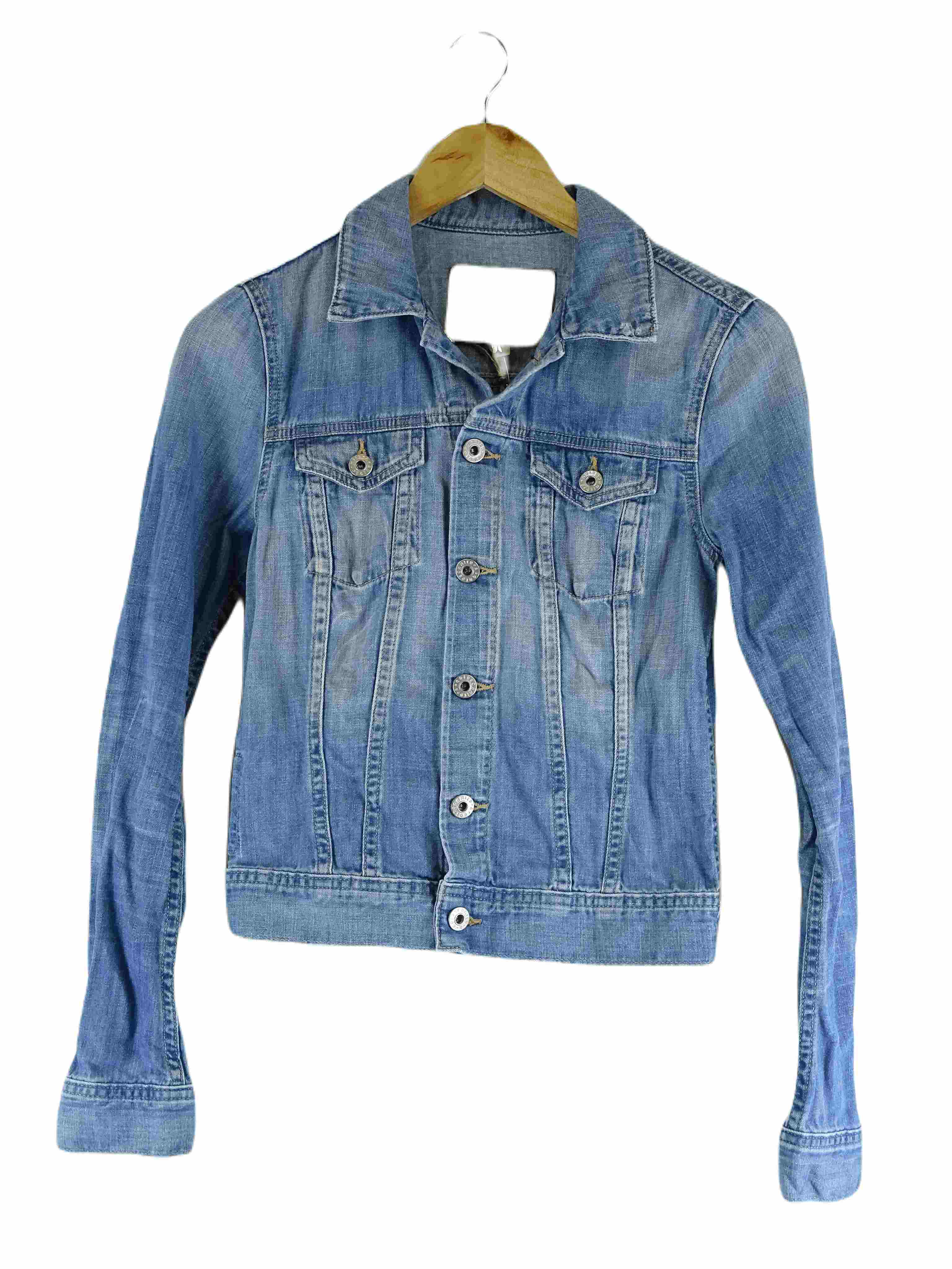 Adriano Goldschmied Blue Denim Jacket S Reluv Clothing Australia