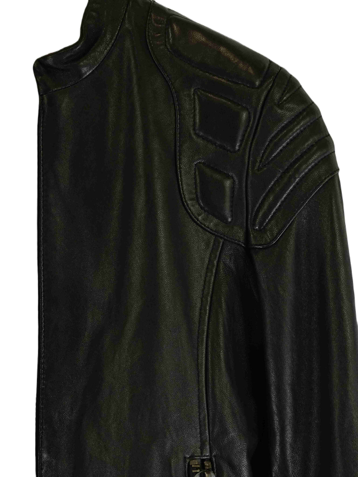 Doma Black Leather Jacket S