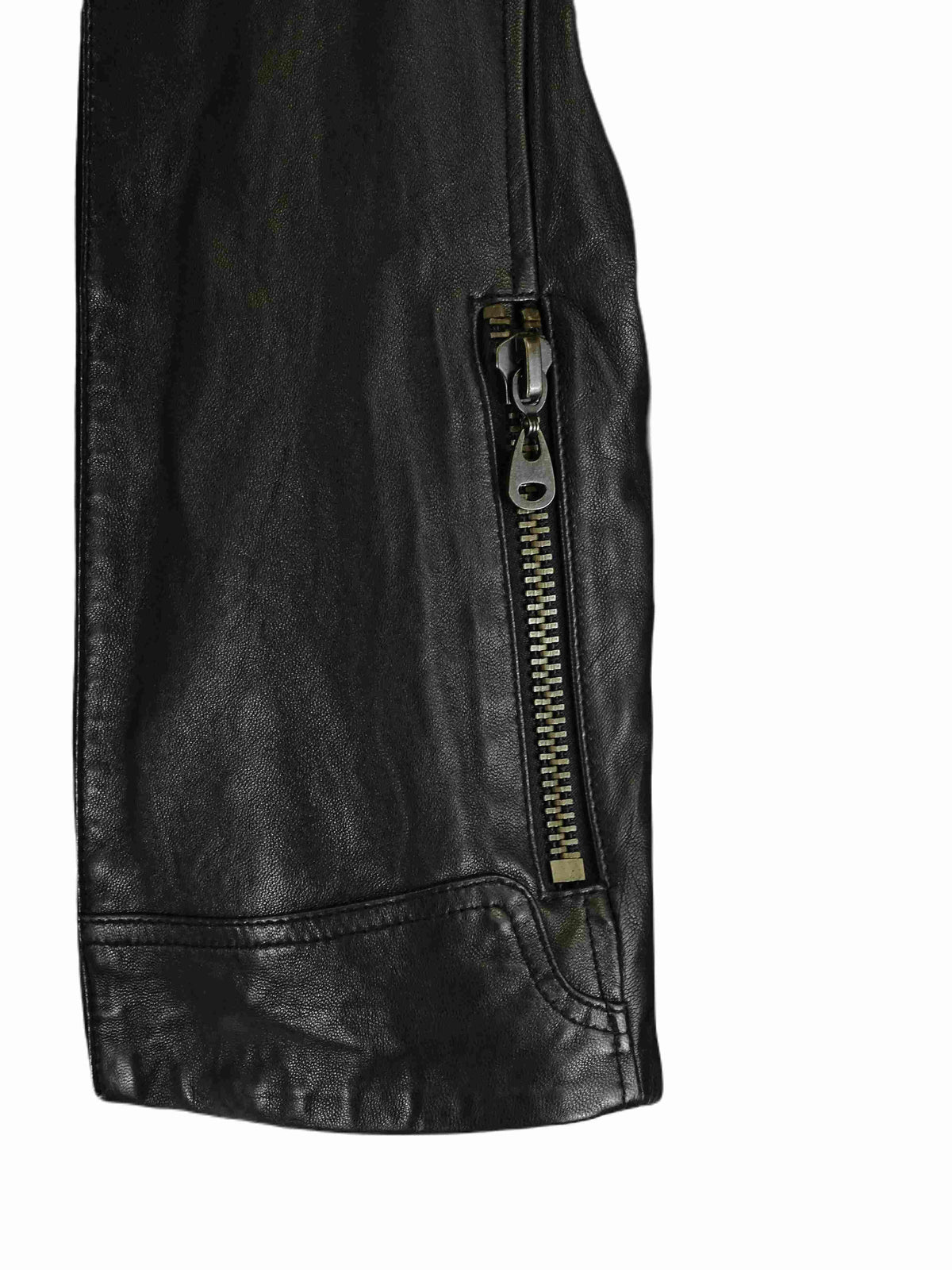 Doma Black Leather Jacket S