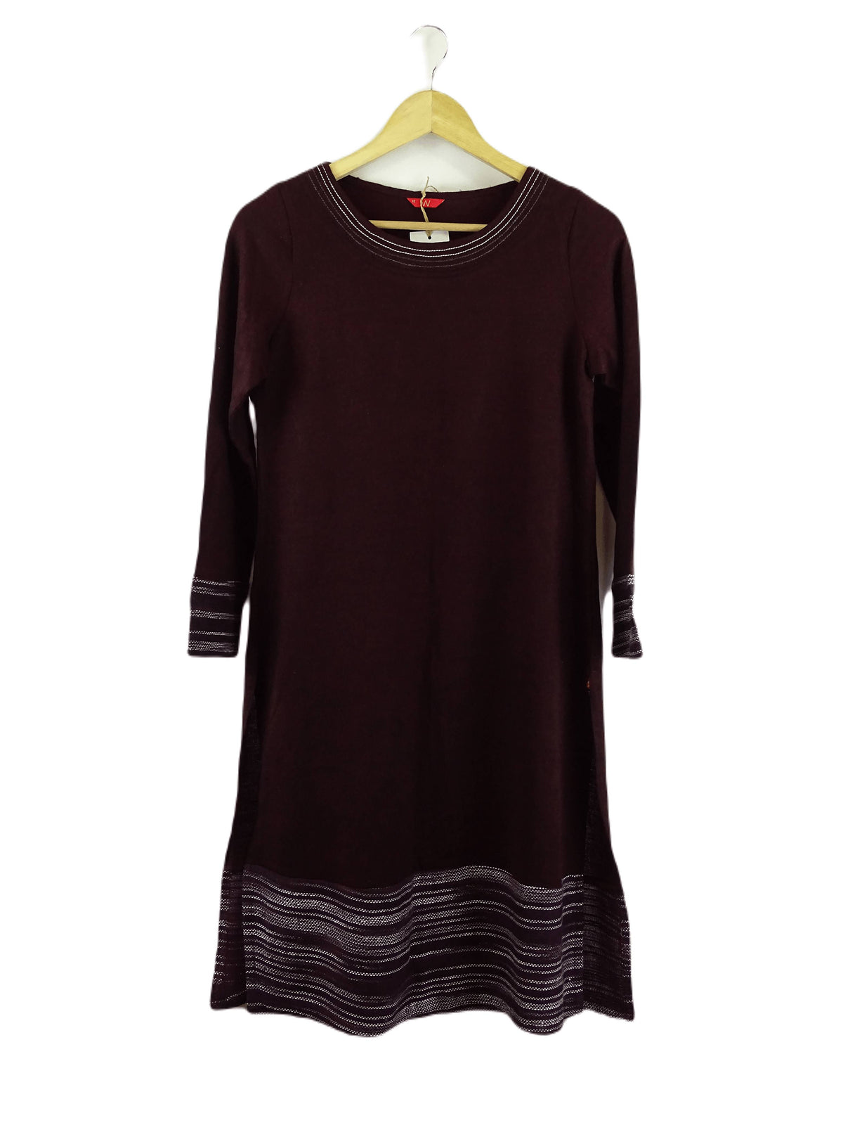 W for Women Purple Knit Midi Dress 12