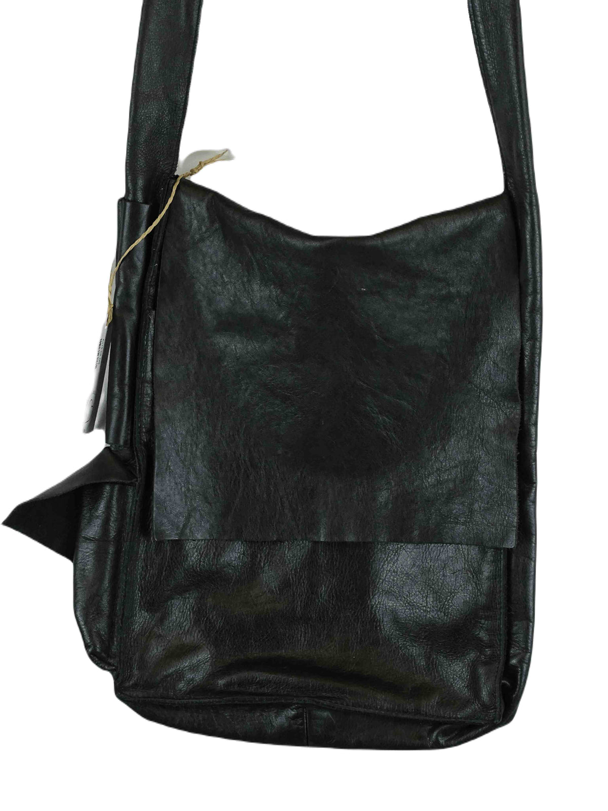 Quarzia Black Leather Bag