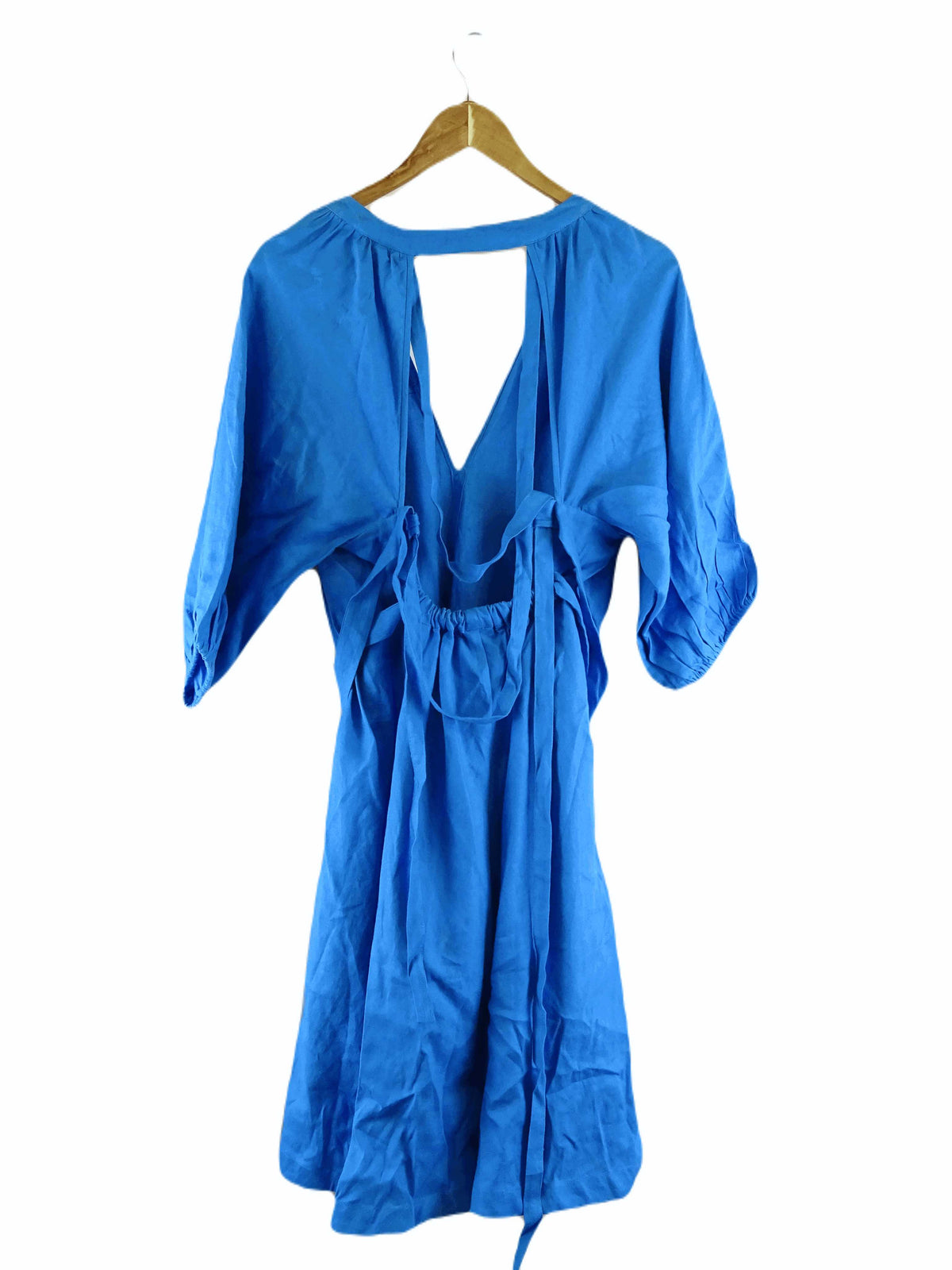 Witchery X Kit X Blue Backless Mini Dress 16