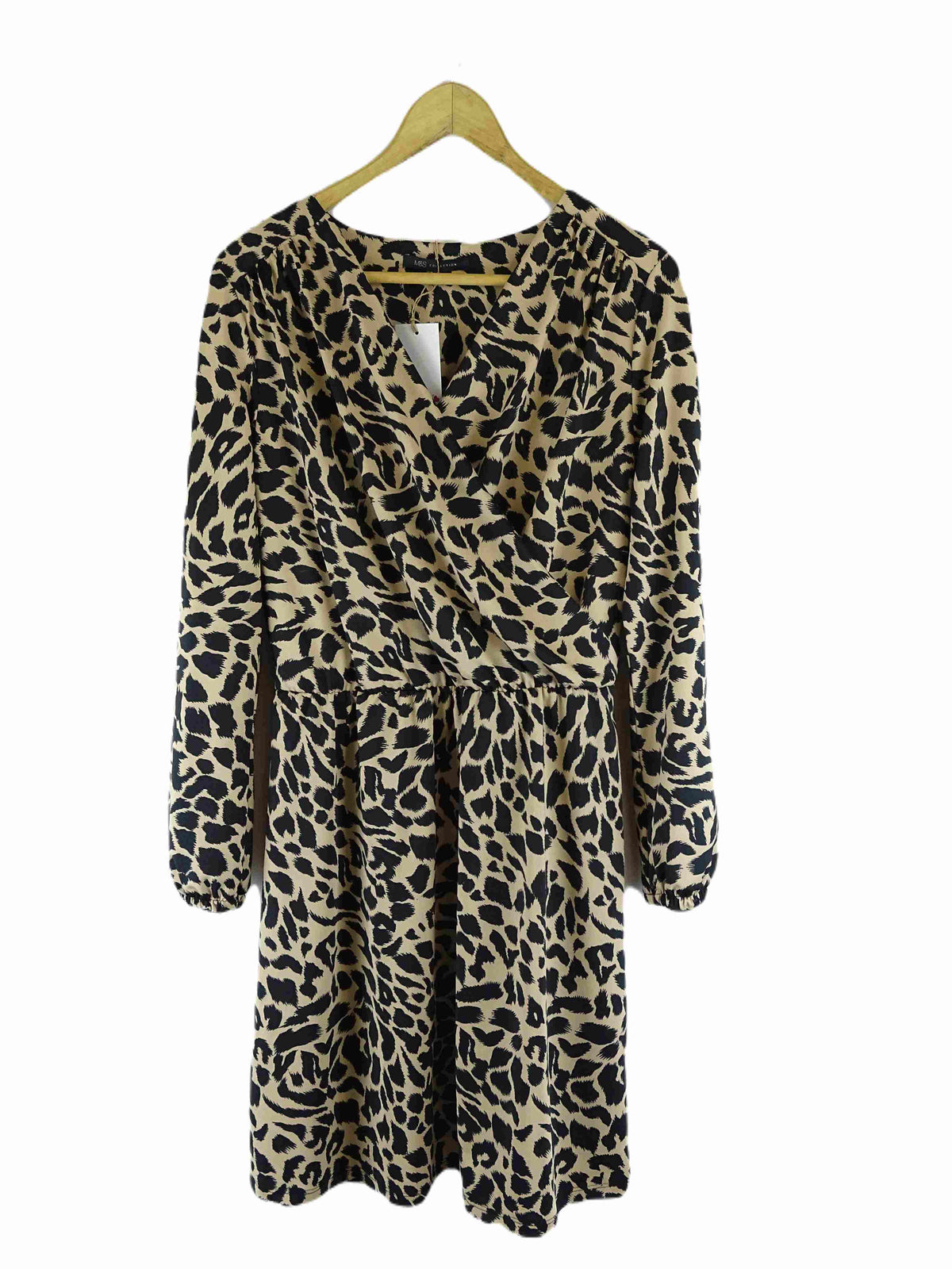 Marks and Spencer Leopard Print Dress 14