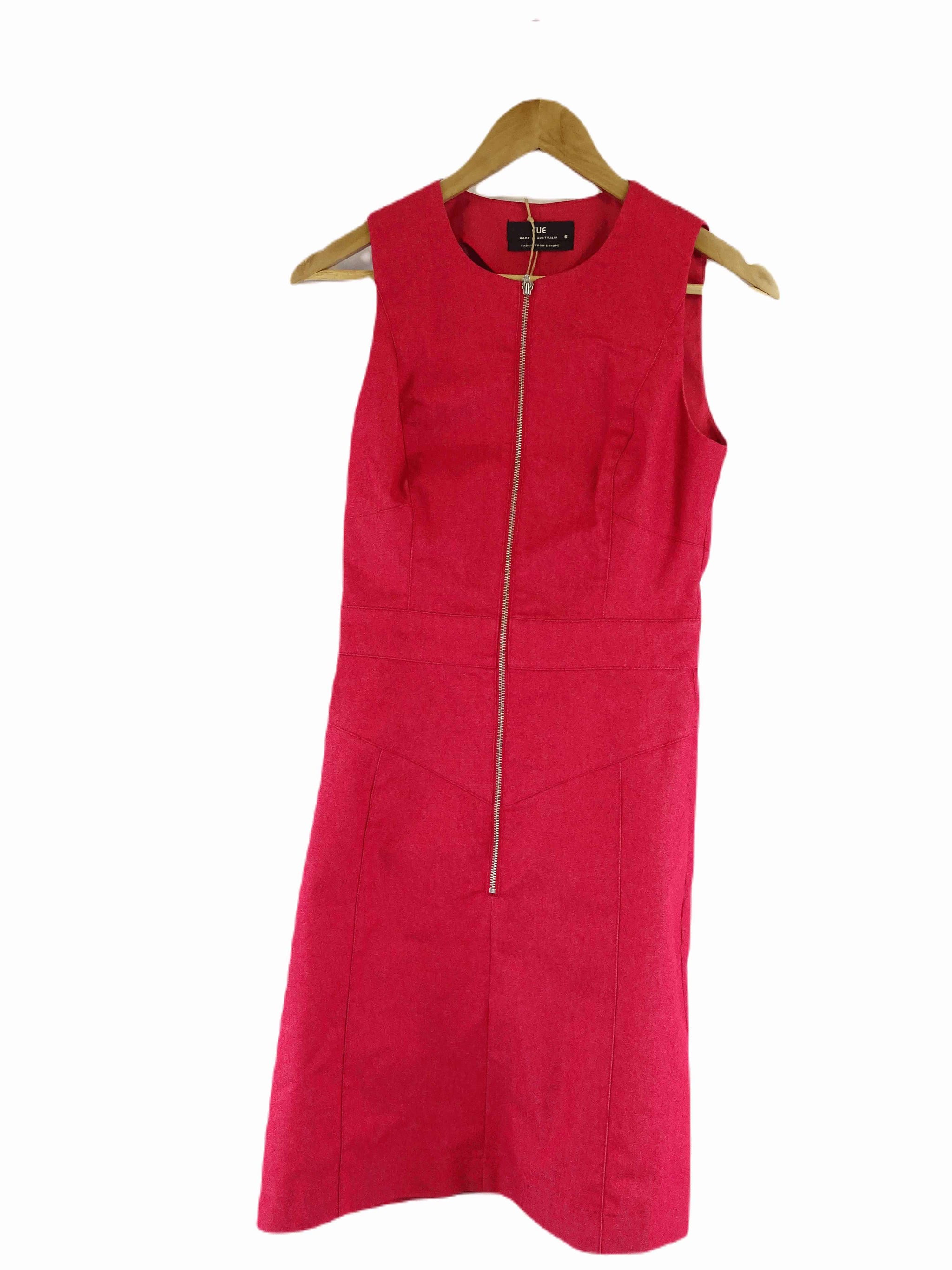 red dress cue Cue Spliced Asymmetrical Draped Midi Dress in Dark Red