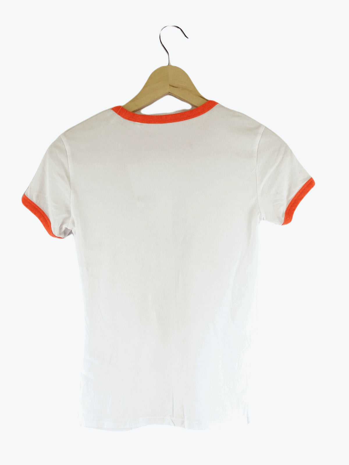Sass &amp; Bide White and Orange T-Shirt XXS
