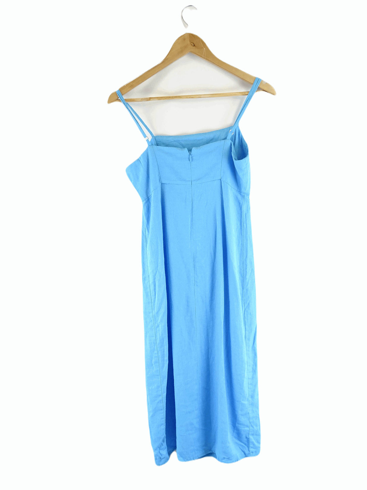 Only Denim Blue Linen Dress 34 (AU 6)
