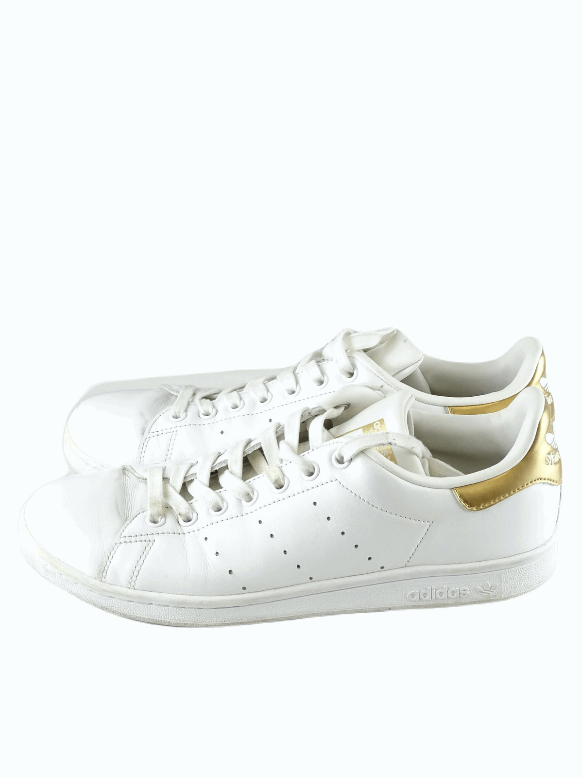 Adidas Stan Smith White and Gold Sneakers AU/US 10 (EU 41)