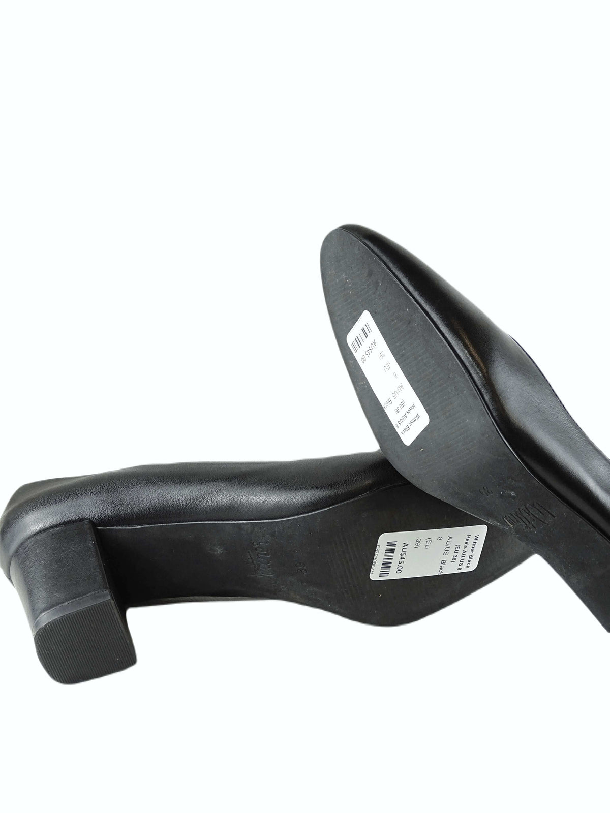 Wittner Black Heels AU/US 8 (EU 39)