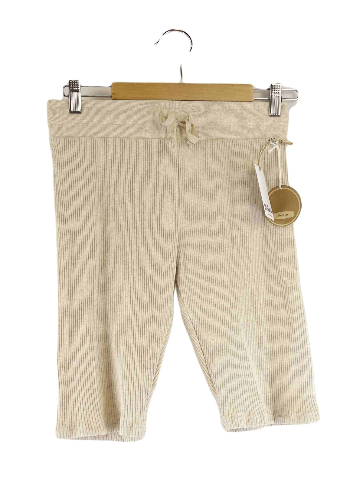 Halo and Horns Cream Shorts M