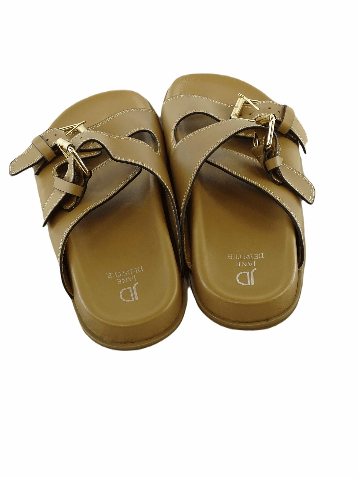 Jane Webster Tan Leather Sandals AU/US 7 (EU 38)