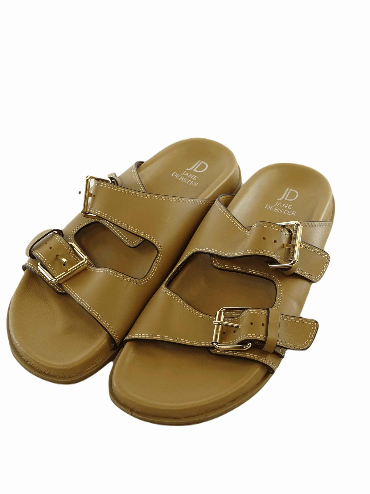 Jane Webster Tan Leather Sandals AU/US 7 (EU 38)
