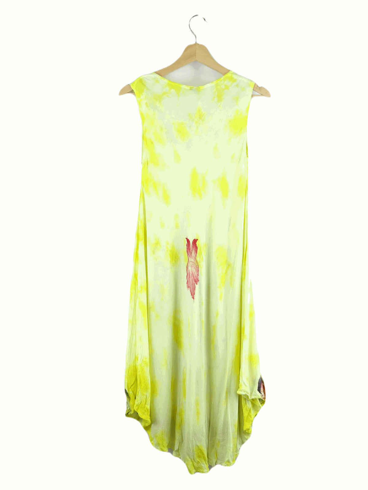 Boutique Yellow Printed Dress OSFA