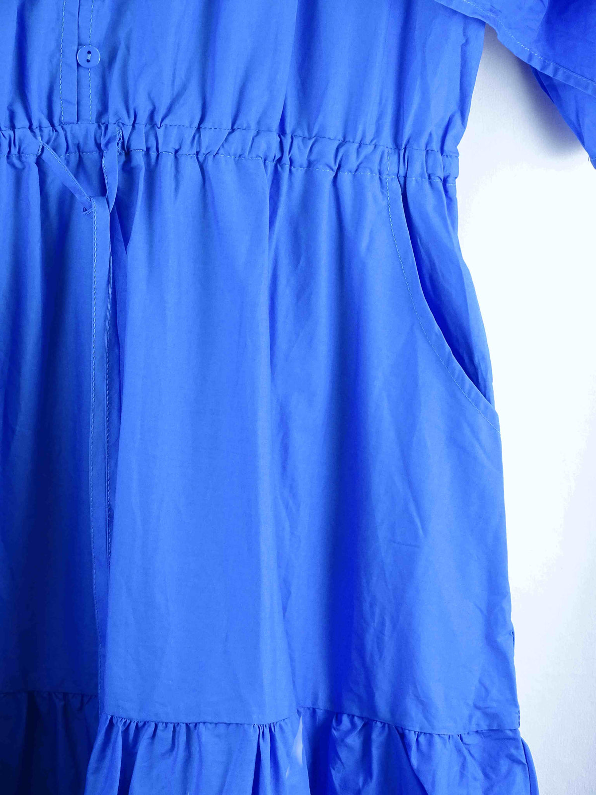 Orange Sherbet Blue Maxi Dress 12