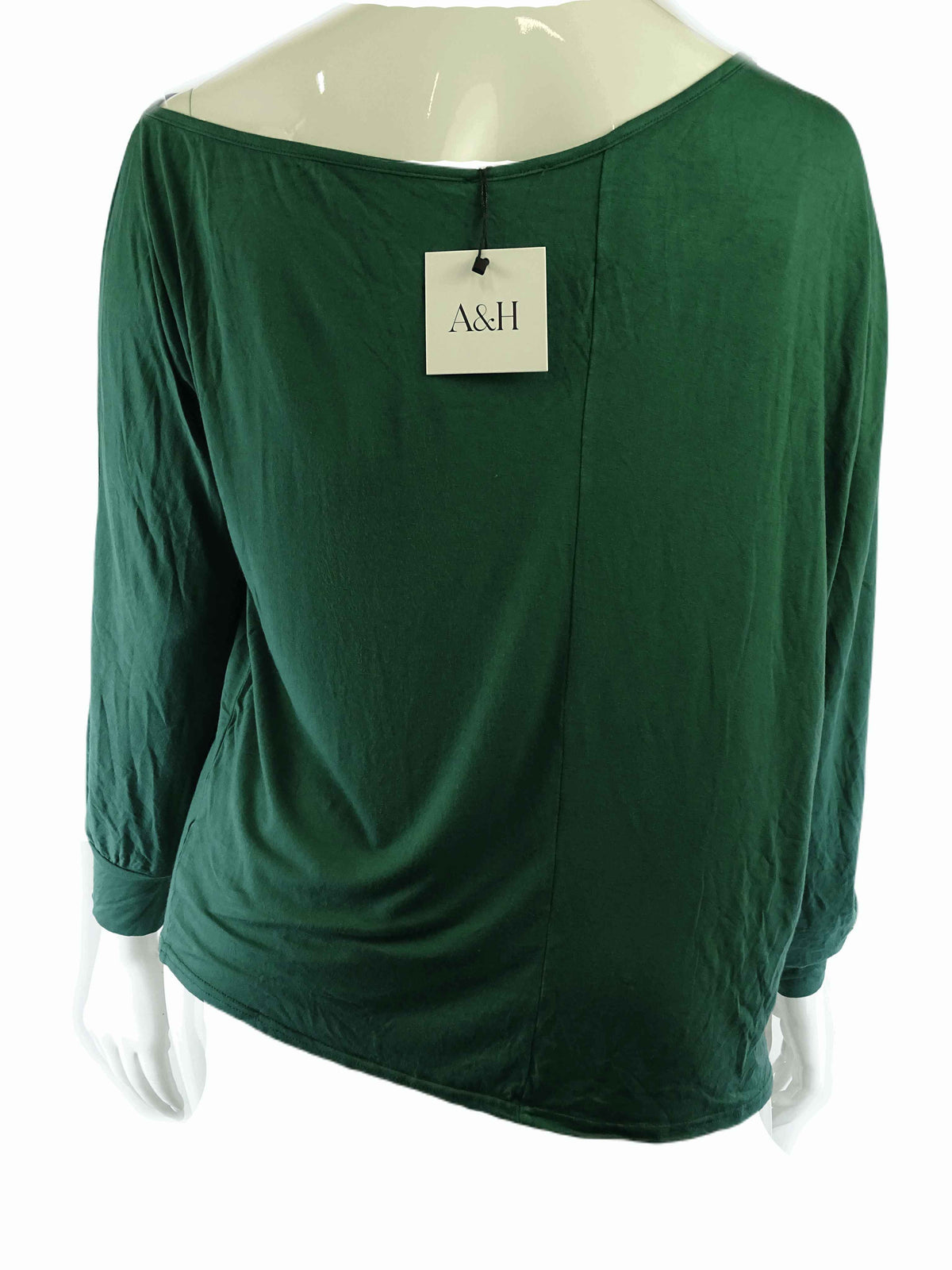Atmos &amp; Here Green Off-The-Shoulder Top 16