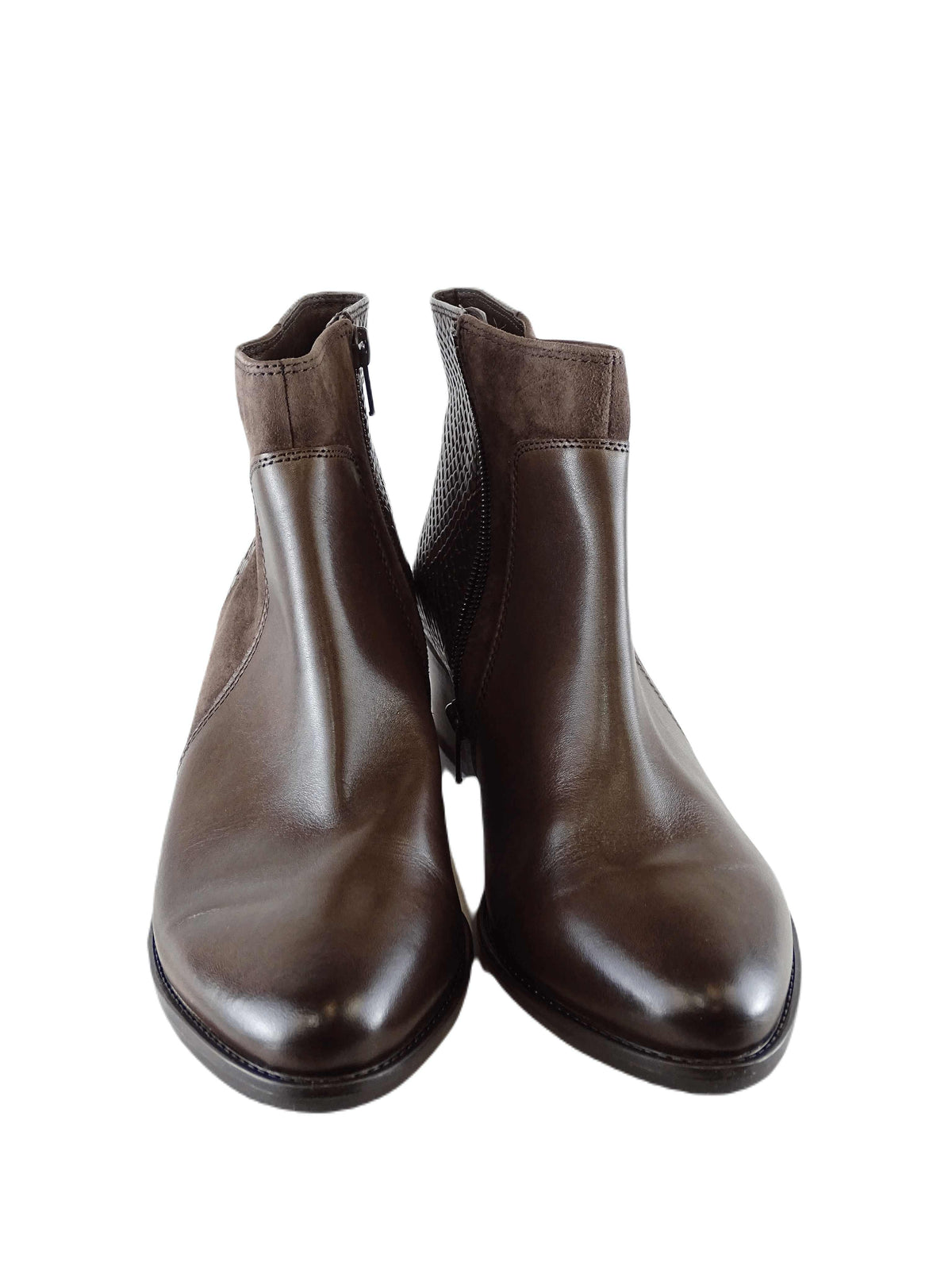 Easy Steps Brown Leather Boots NWOT AU/US 9 (EU 40)
