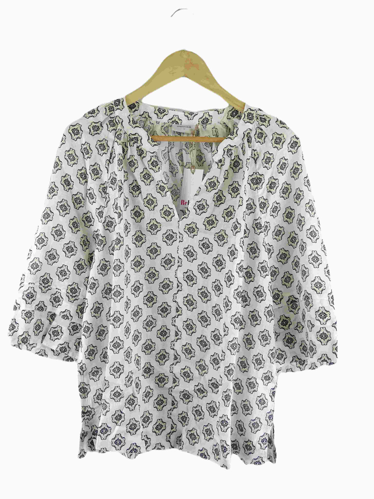 Sussan White Patterned Top 12
