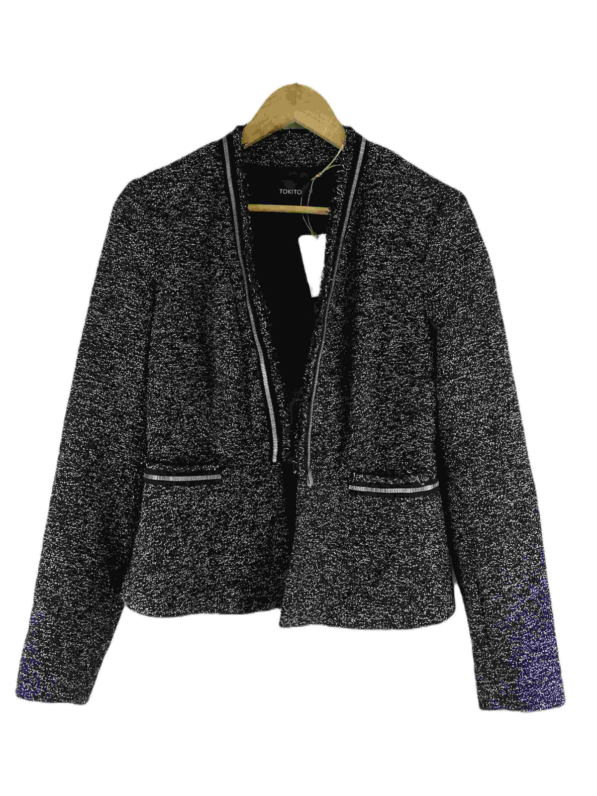 Tokito Boucle Tweed Style Jacket 12