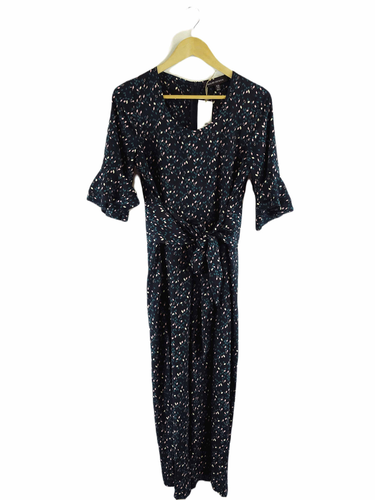 Bird by Design Navy Patterned Jumpsuit 12