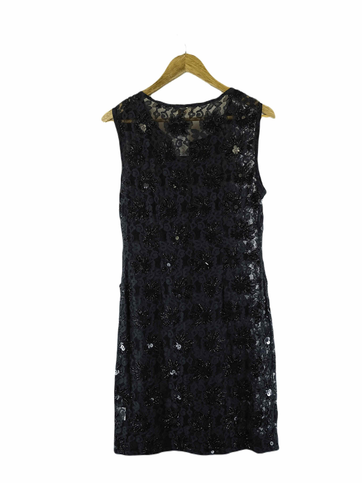 Alannah Hill Black Sequin Midi Dress 12