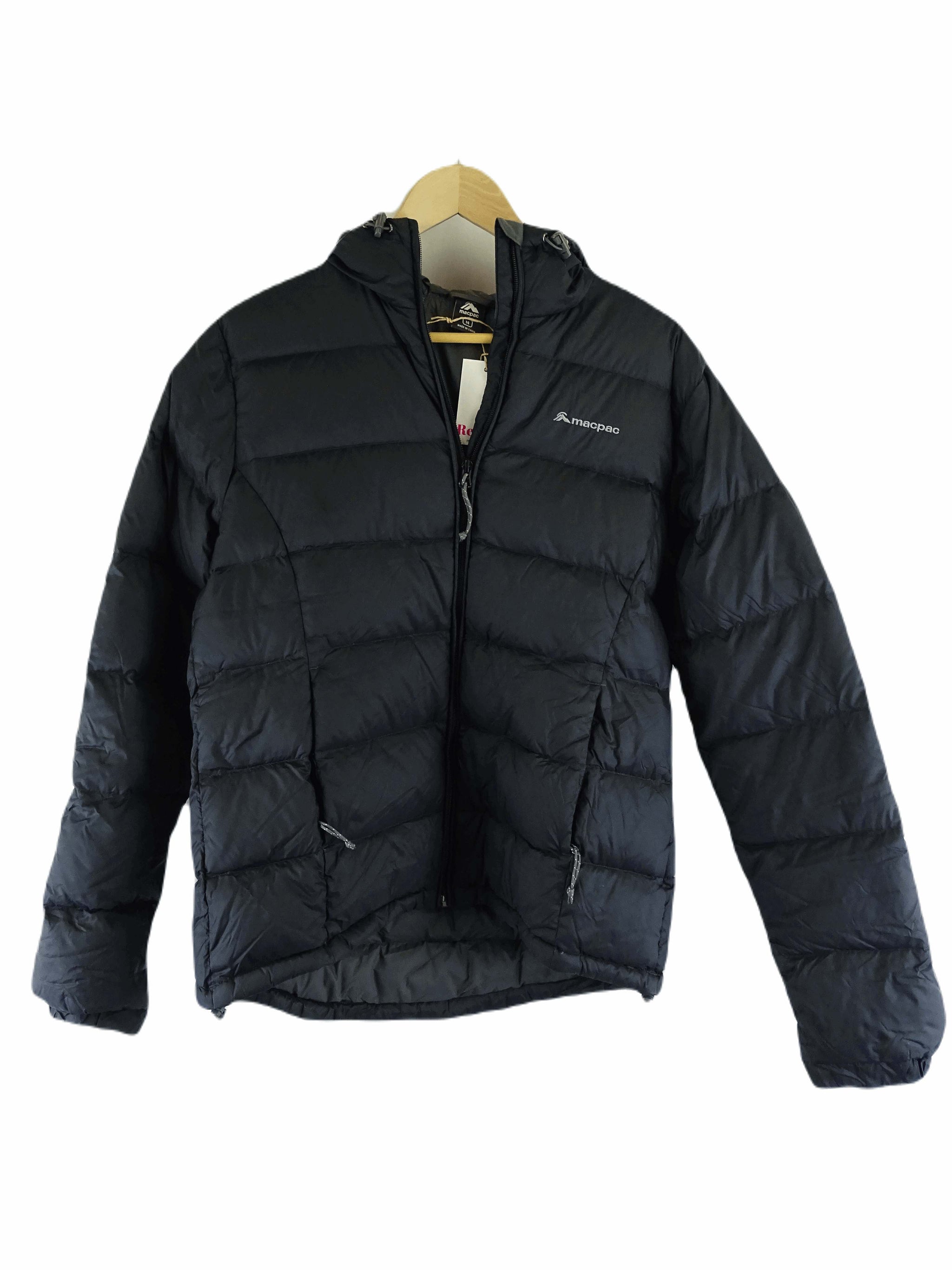 Macpac Black Puffer Jacket 14 Reluv Clothing Australia