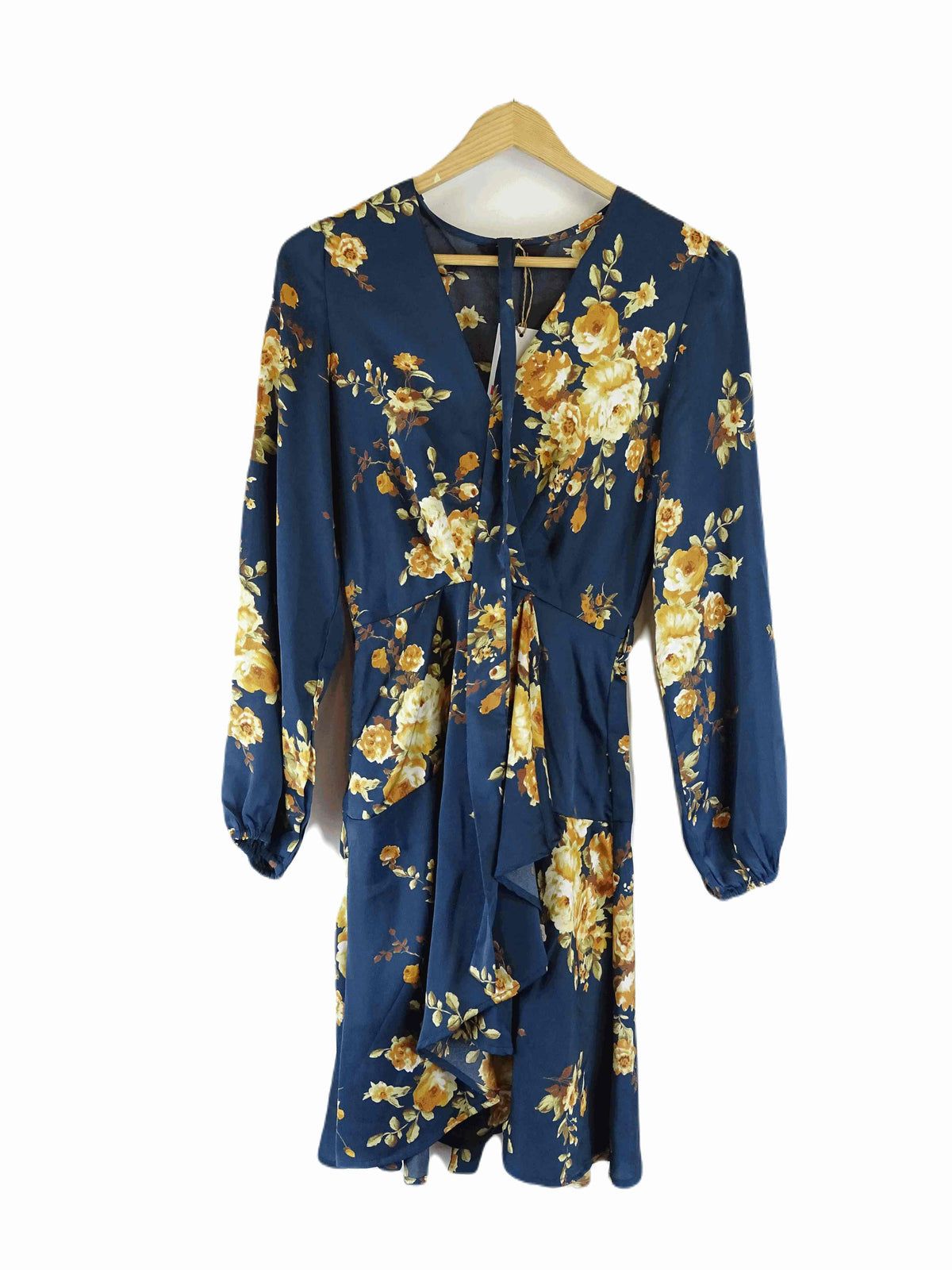 Pagani Blue Floral Dress 6