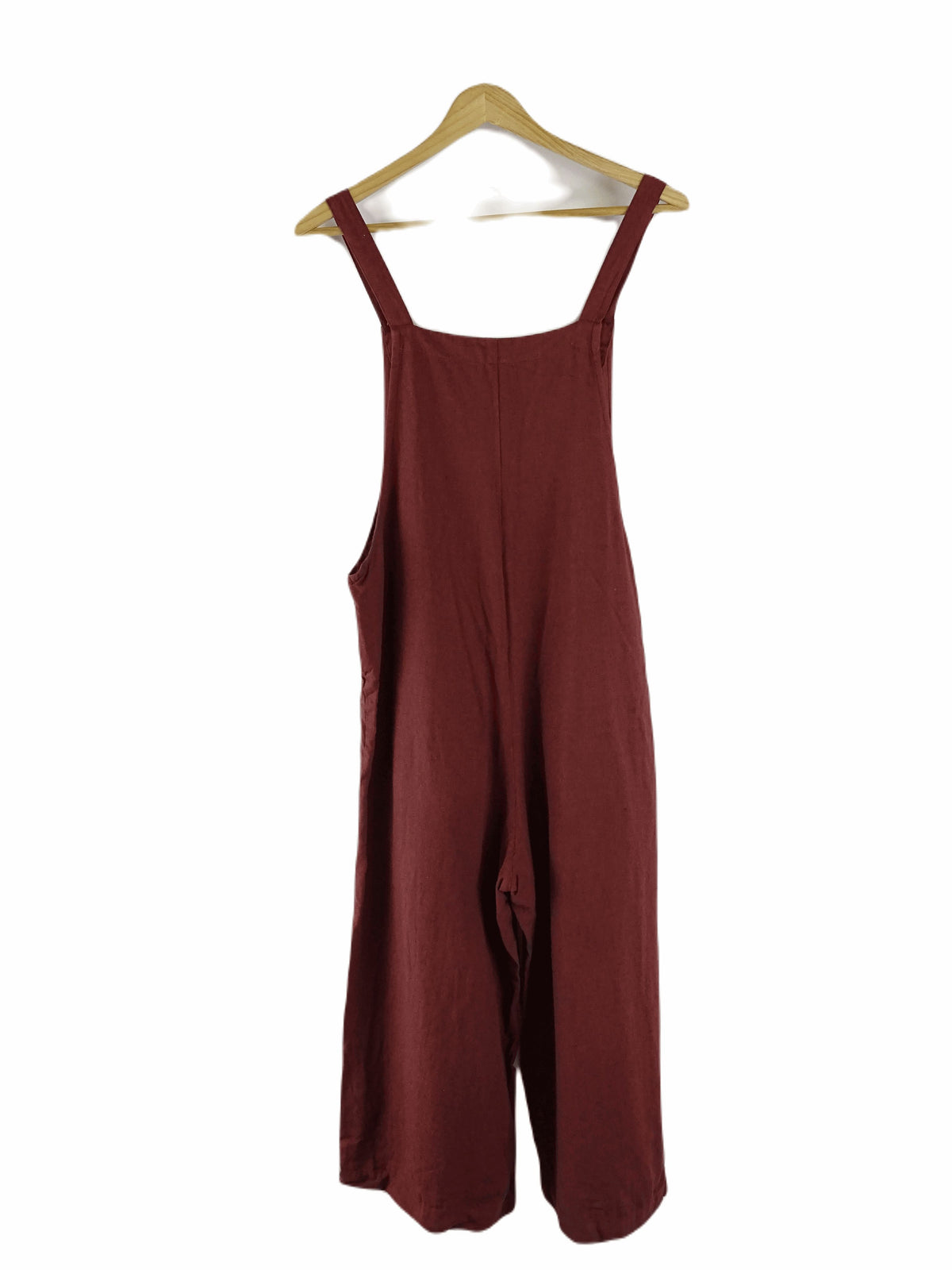 Tree of Life Brown Jumpsuit Overalls S