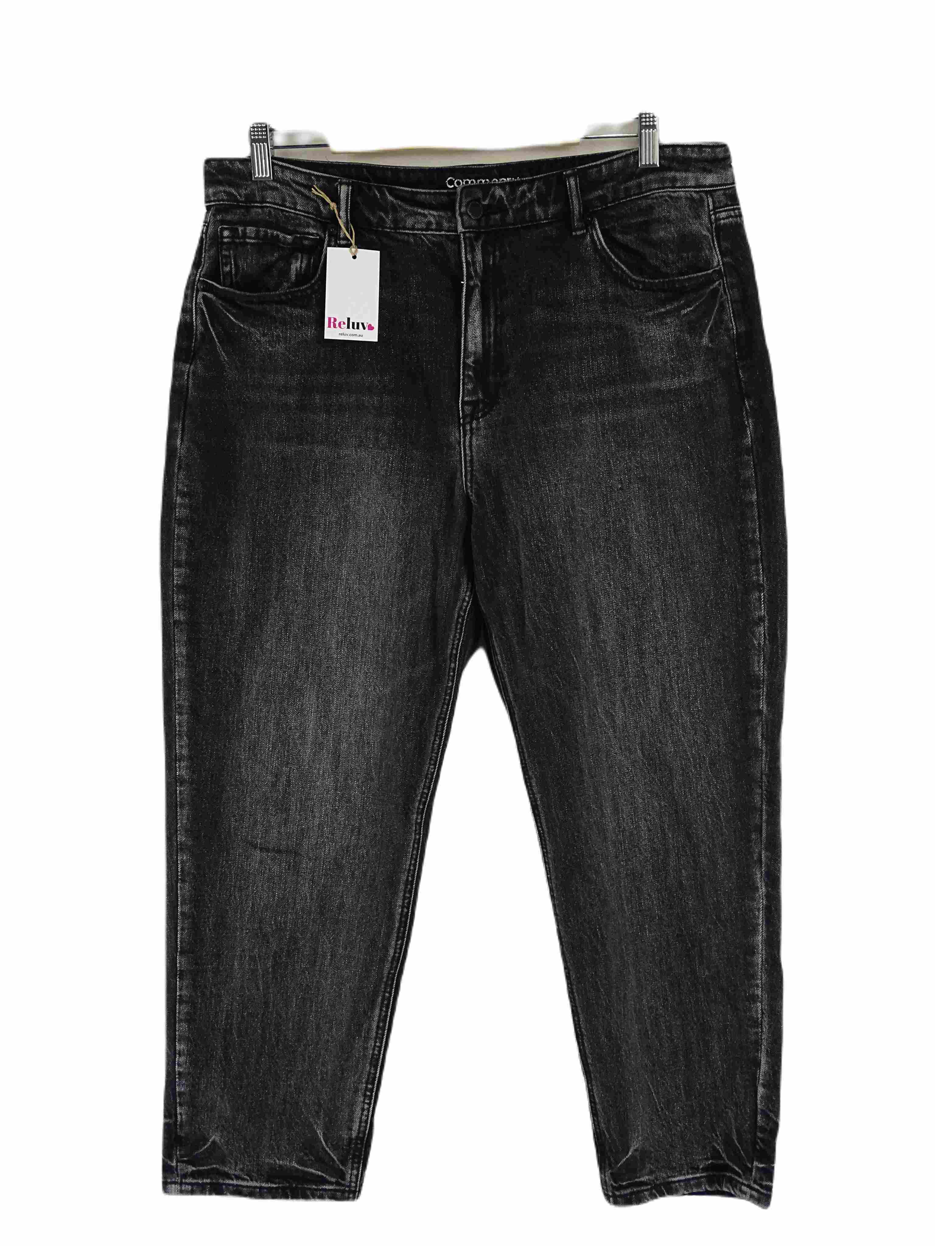 Clothing Boyfriend Jeans Australia Commonry Black Wash Girlfriend