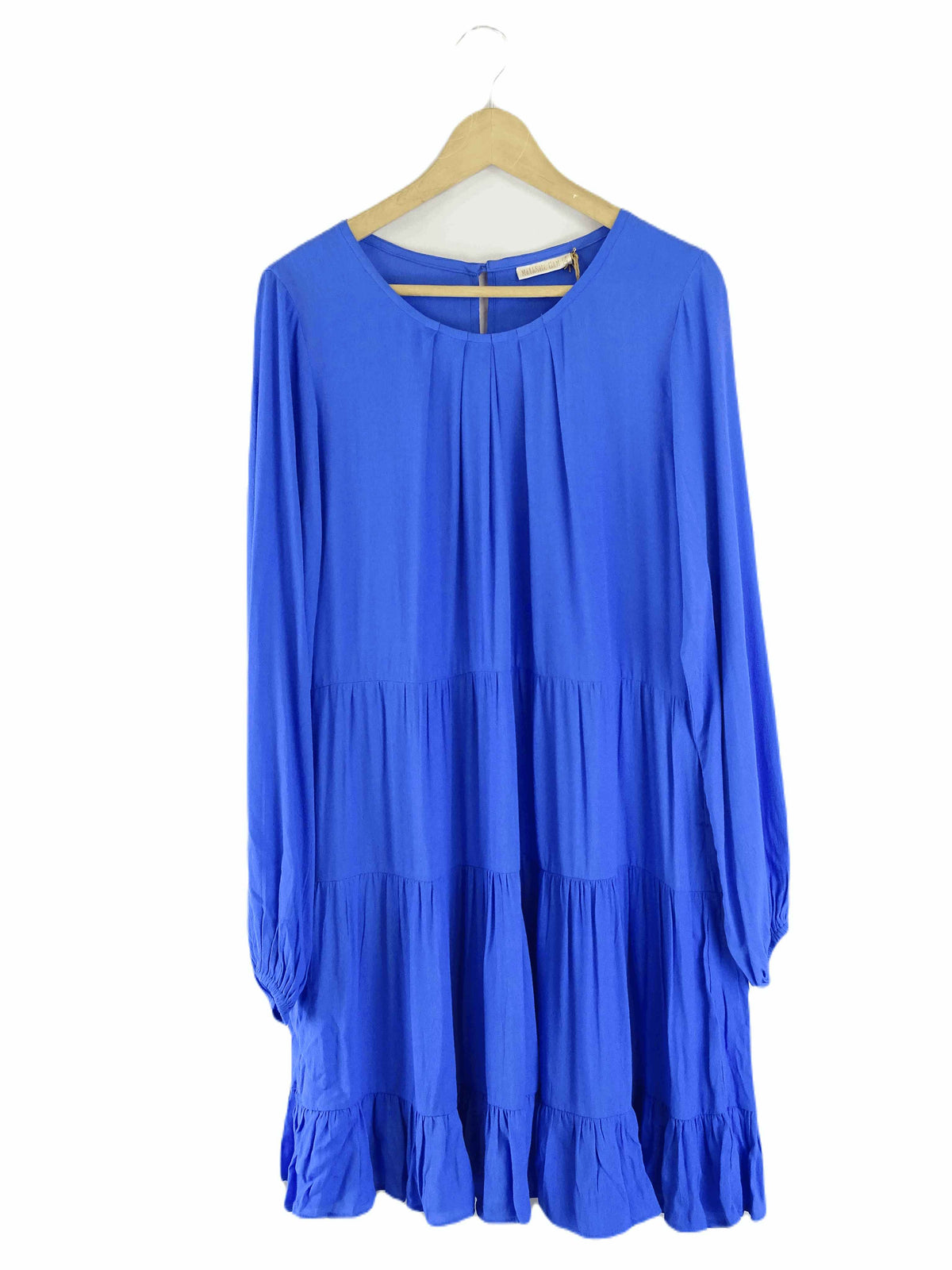 Natasha Gan Blue Long Sleeve Mini Dress 14
