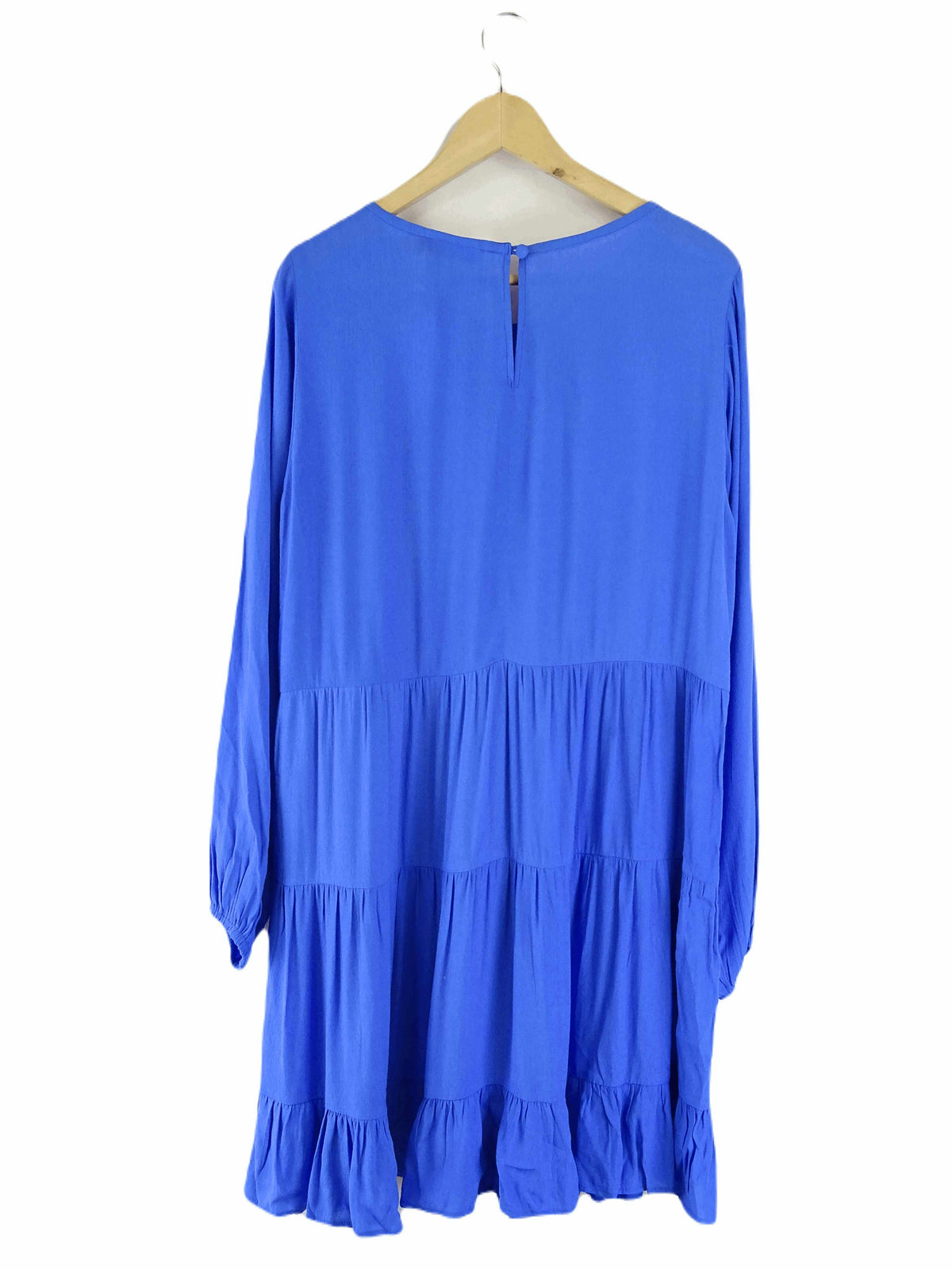 Natasha Gan Blue Long Sleeve Mini Dress 14