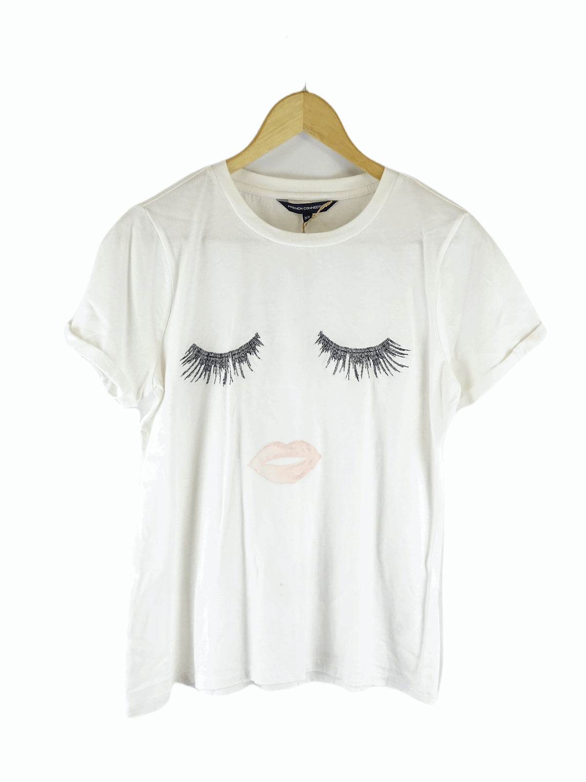 French Connection White T-Shirt XS