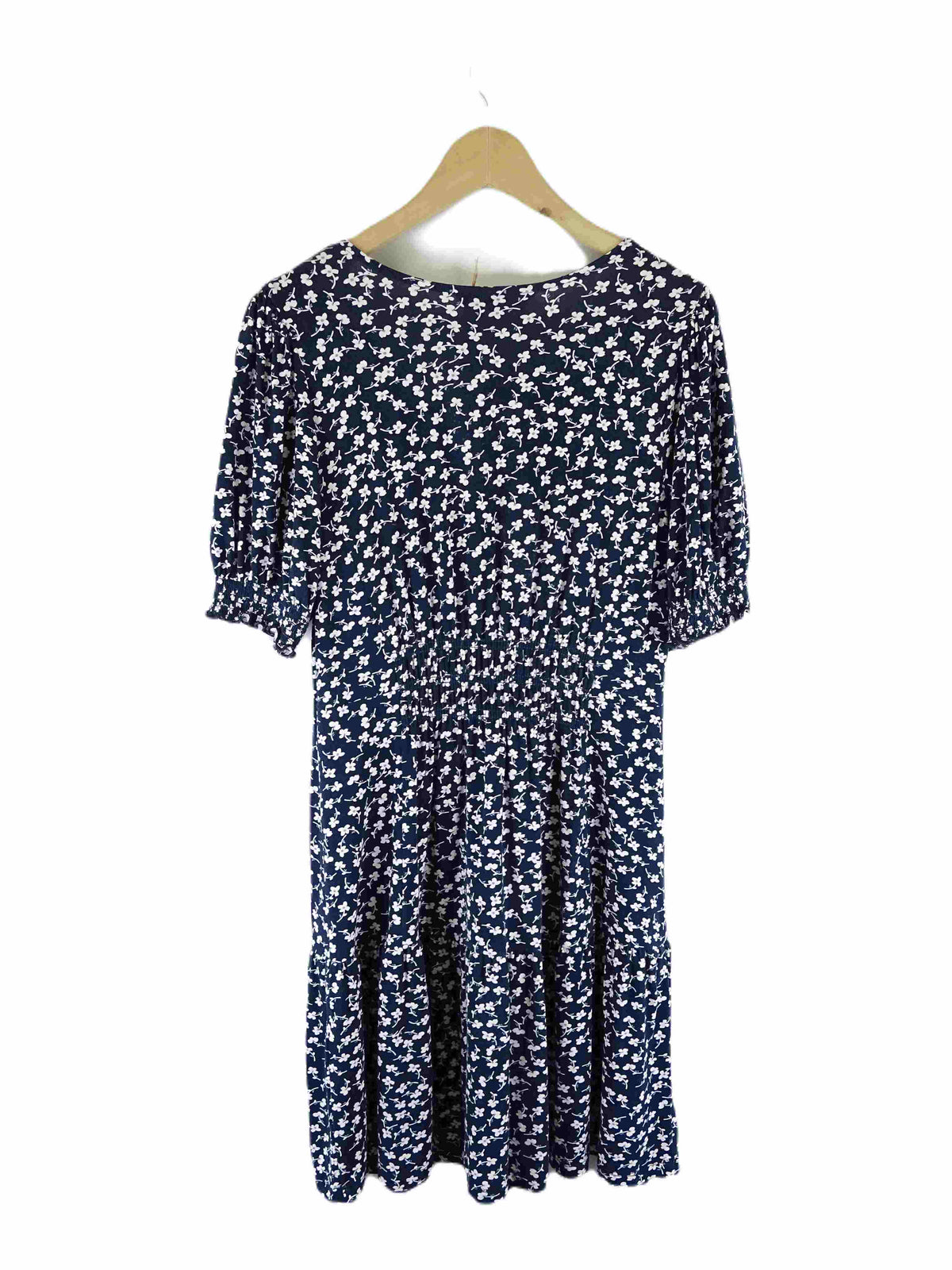 French Connection Navy Floral Dress 8