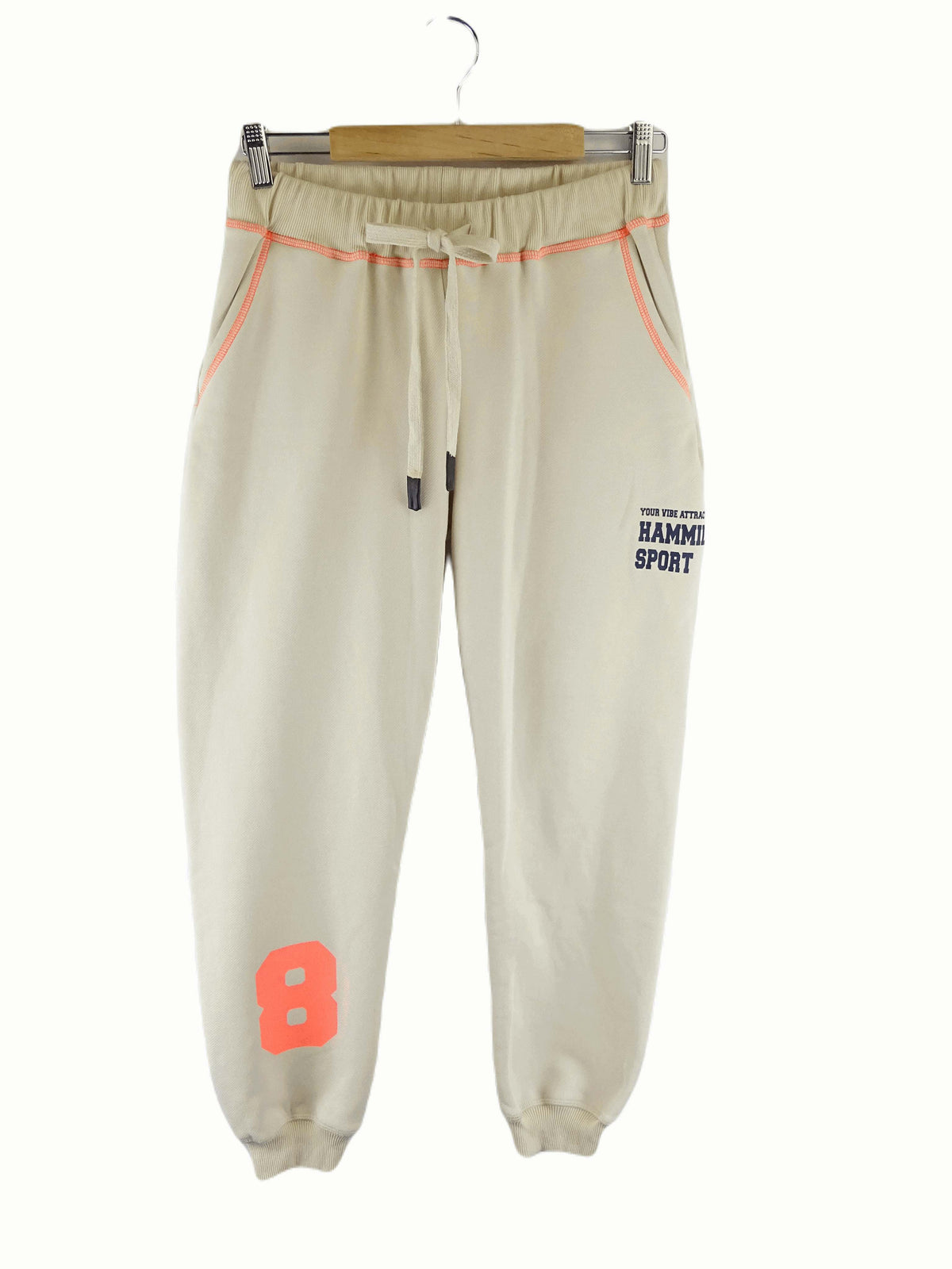 Hammill &amp; Co Beige and Orange Track Pants S