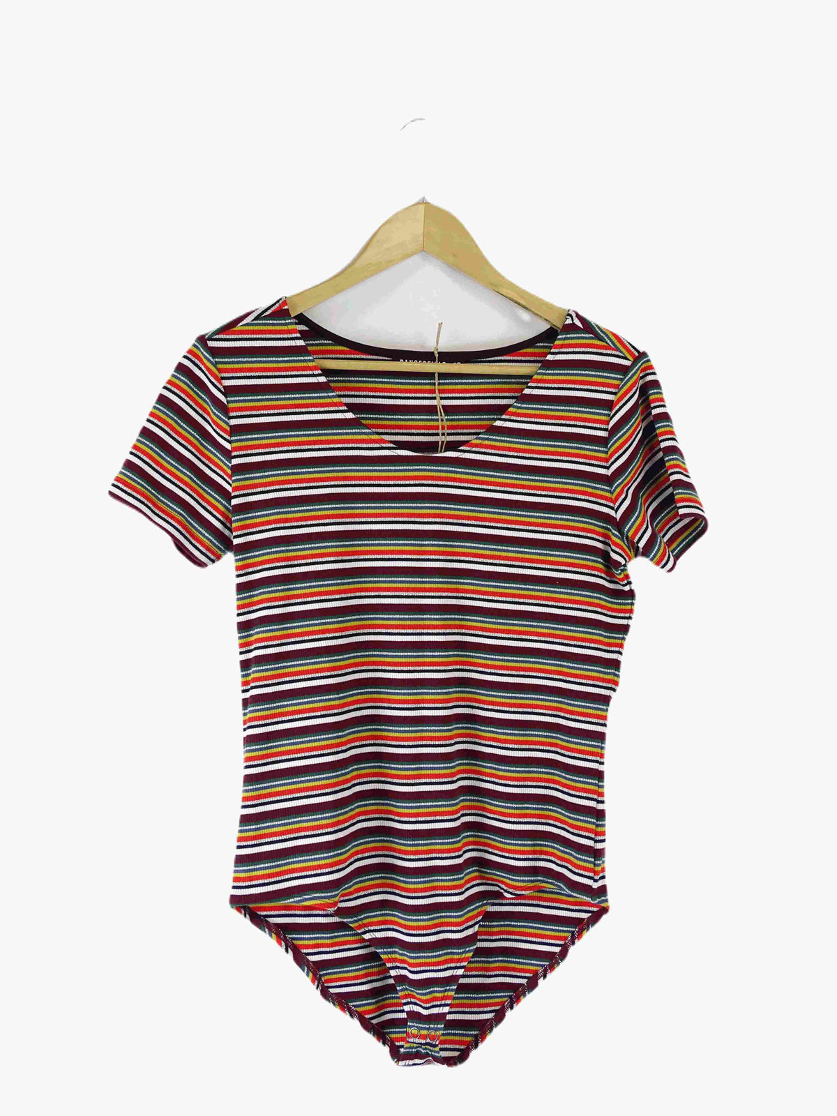 Dangerfield Multicolored Striped Playsuit 12