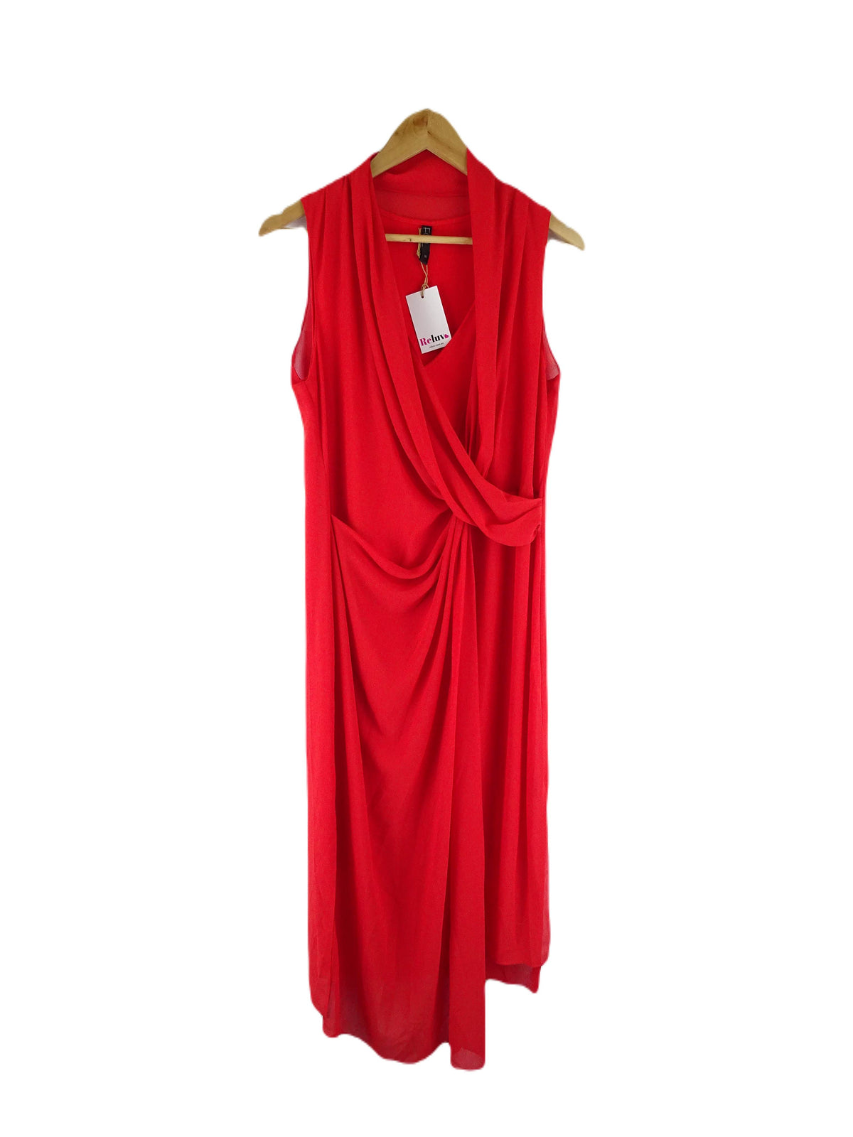 Foil Red Cocktail Dress 10