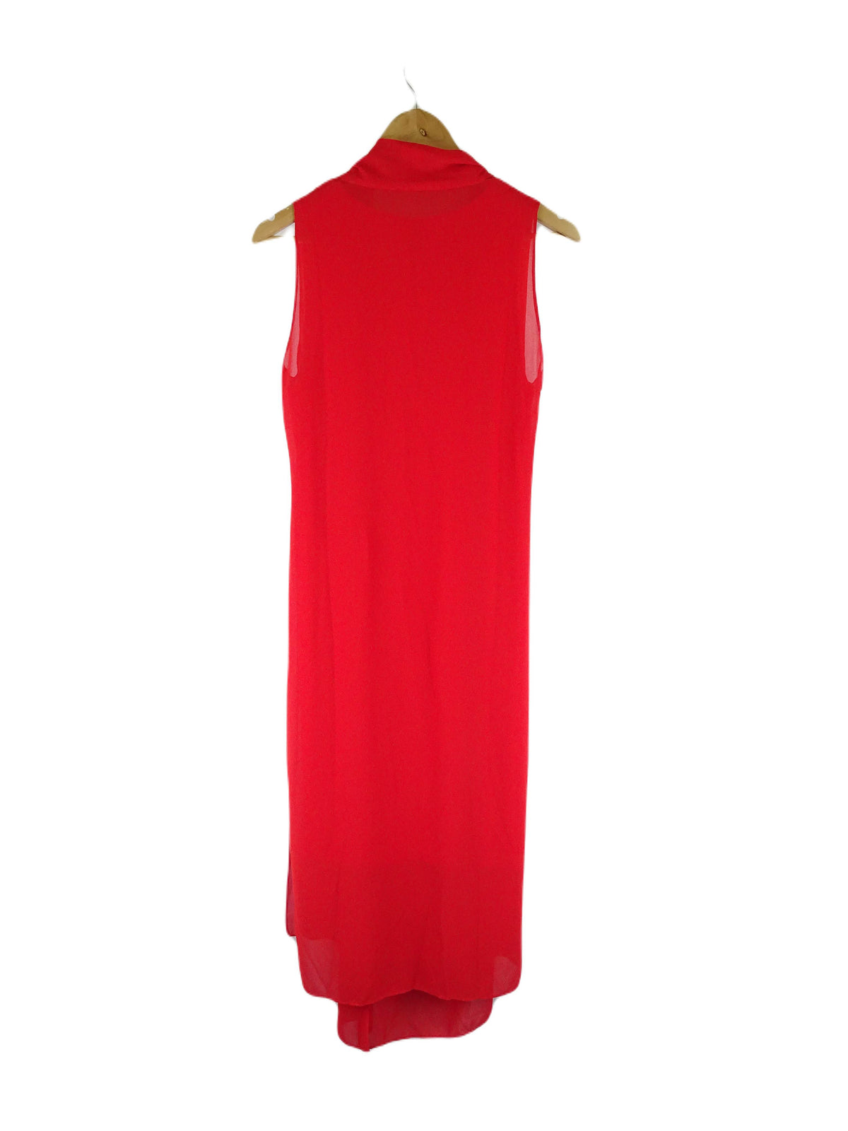 Foil Red Cocktail Dress 10