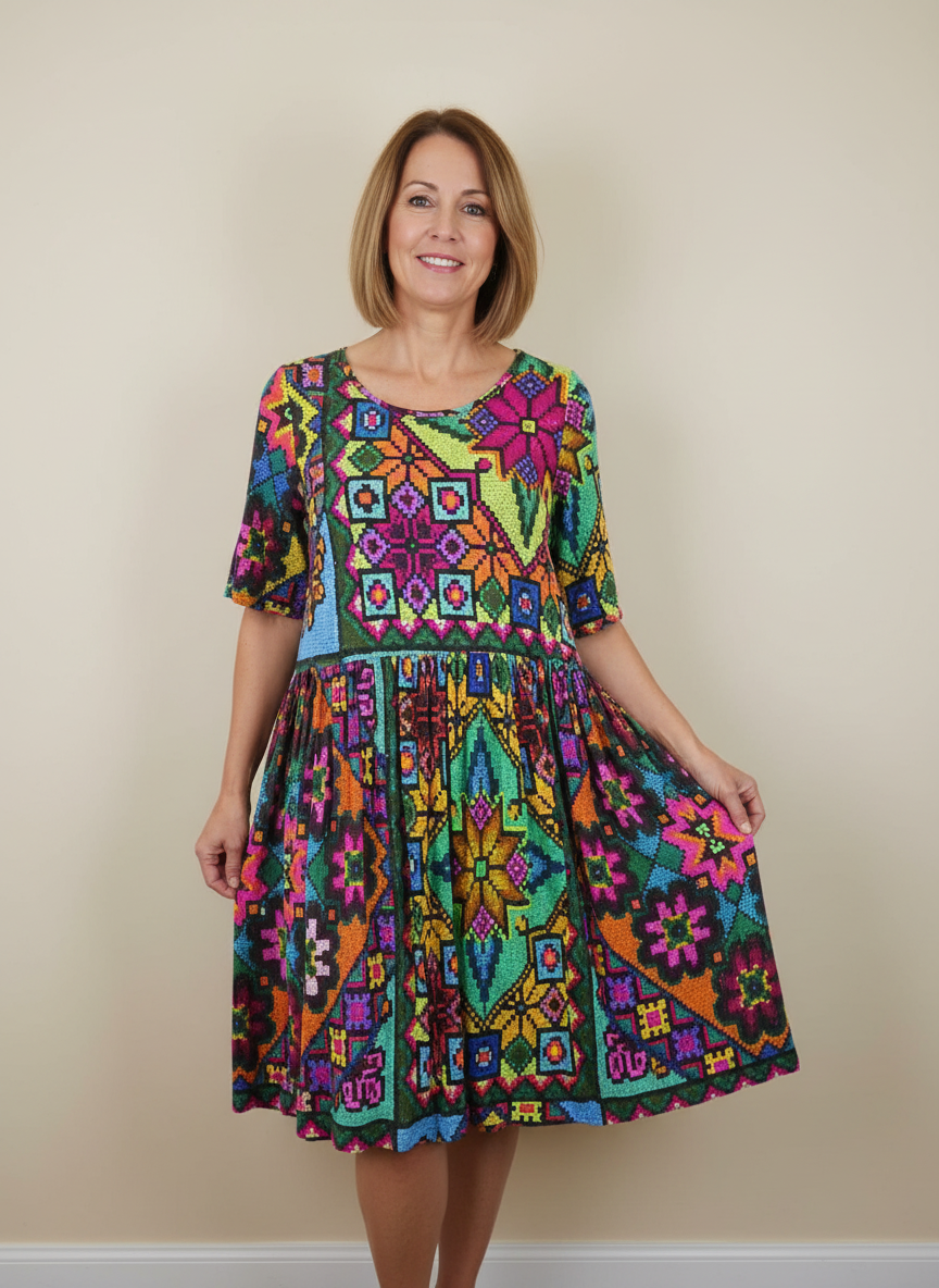 Obus Multicolored Dress 2
