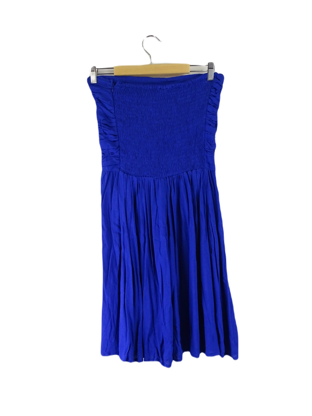 Natasha Gan Strapless Blue Dress 12
