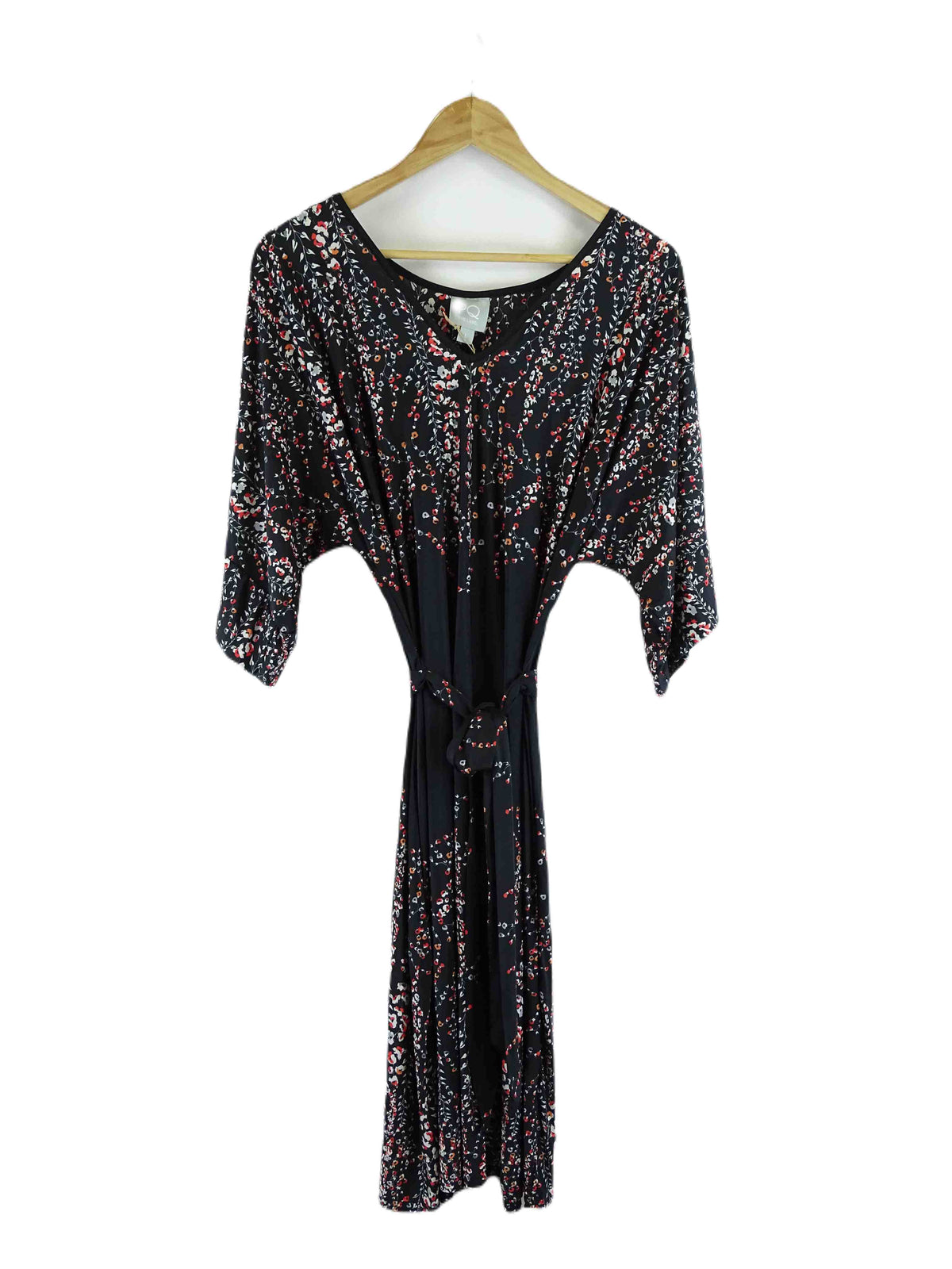 PQ Black Patterned Dress L