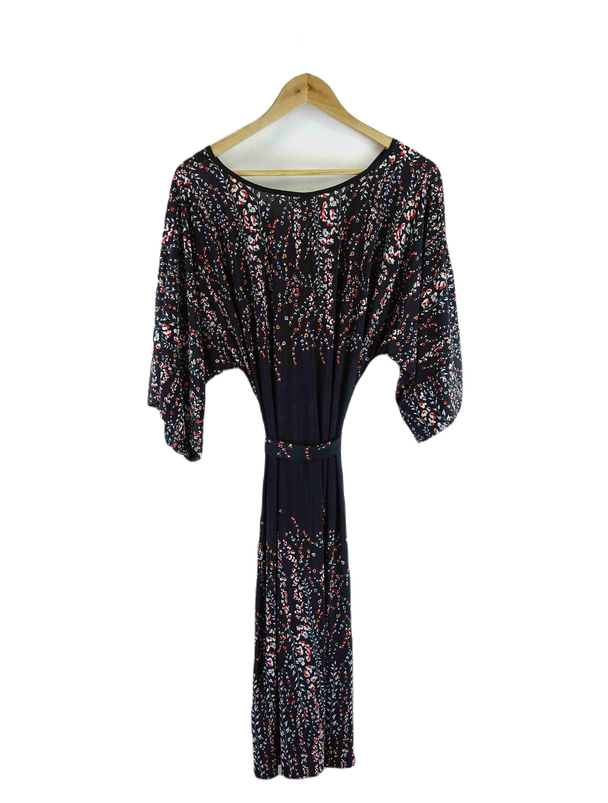 PQ Black Patterned Dress L