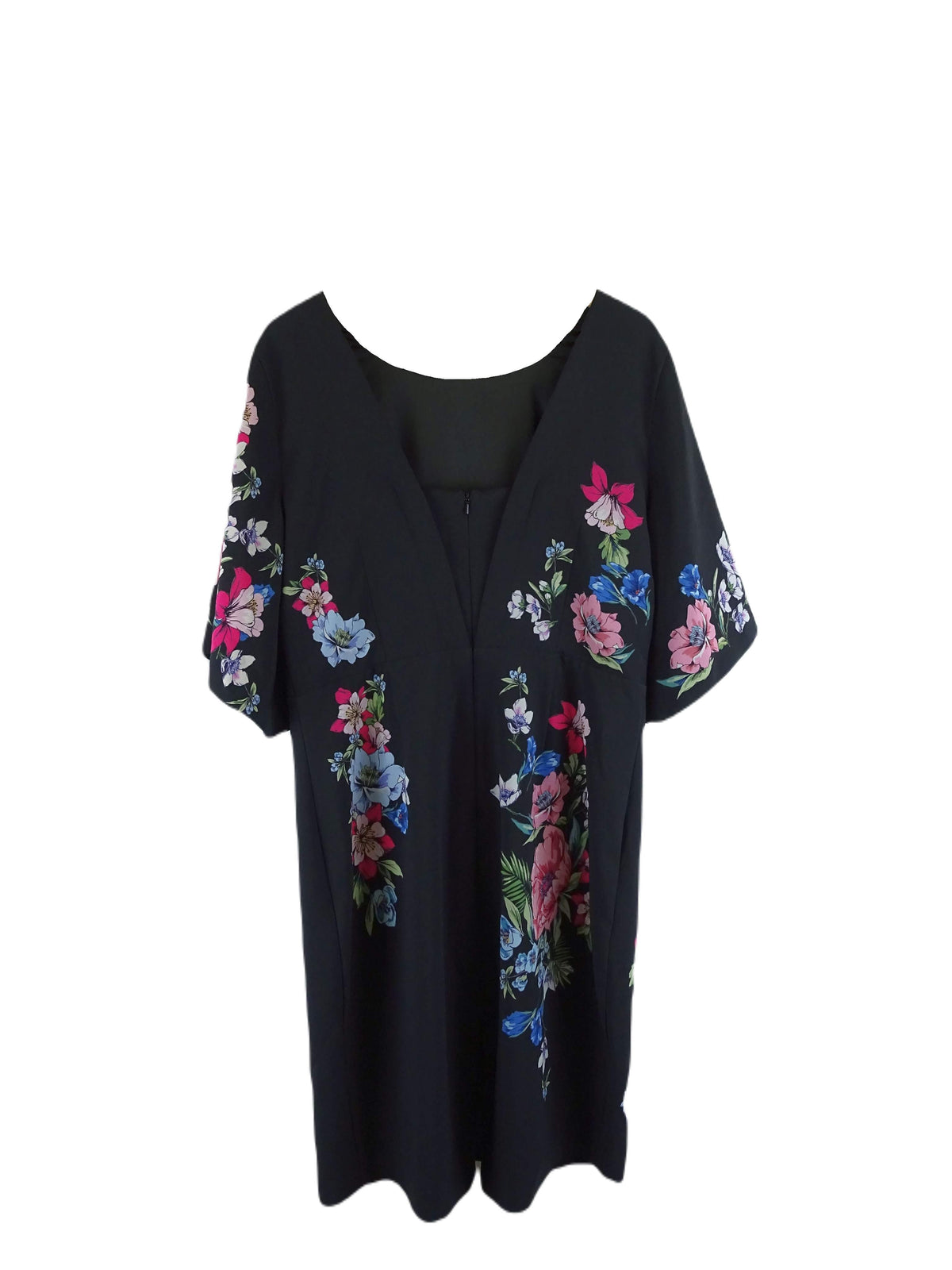Review Black Floral Dress 16